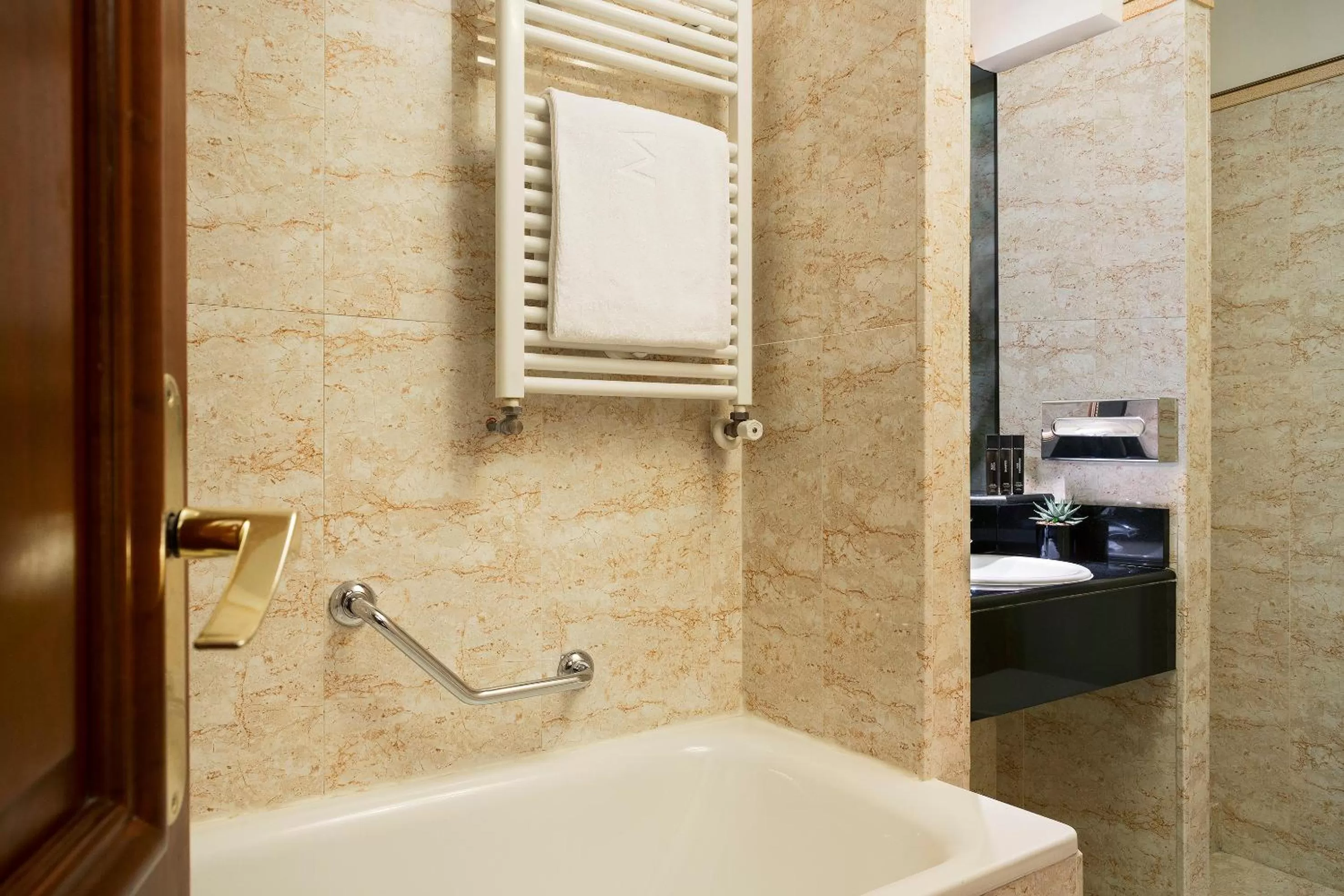 Bathroom in Melia Paris Champs Elysées