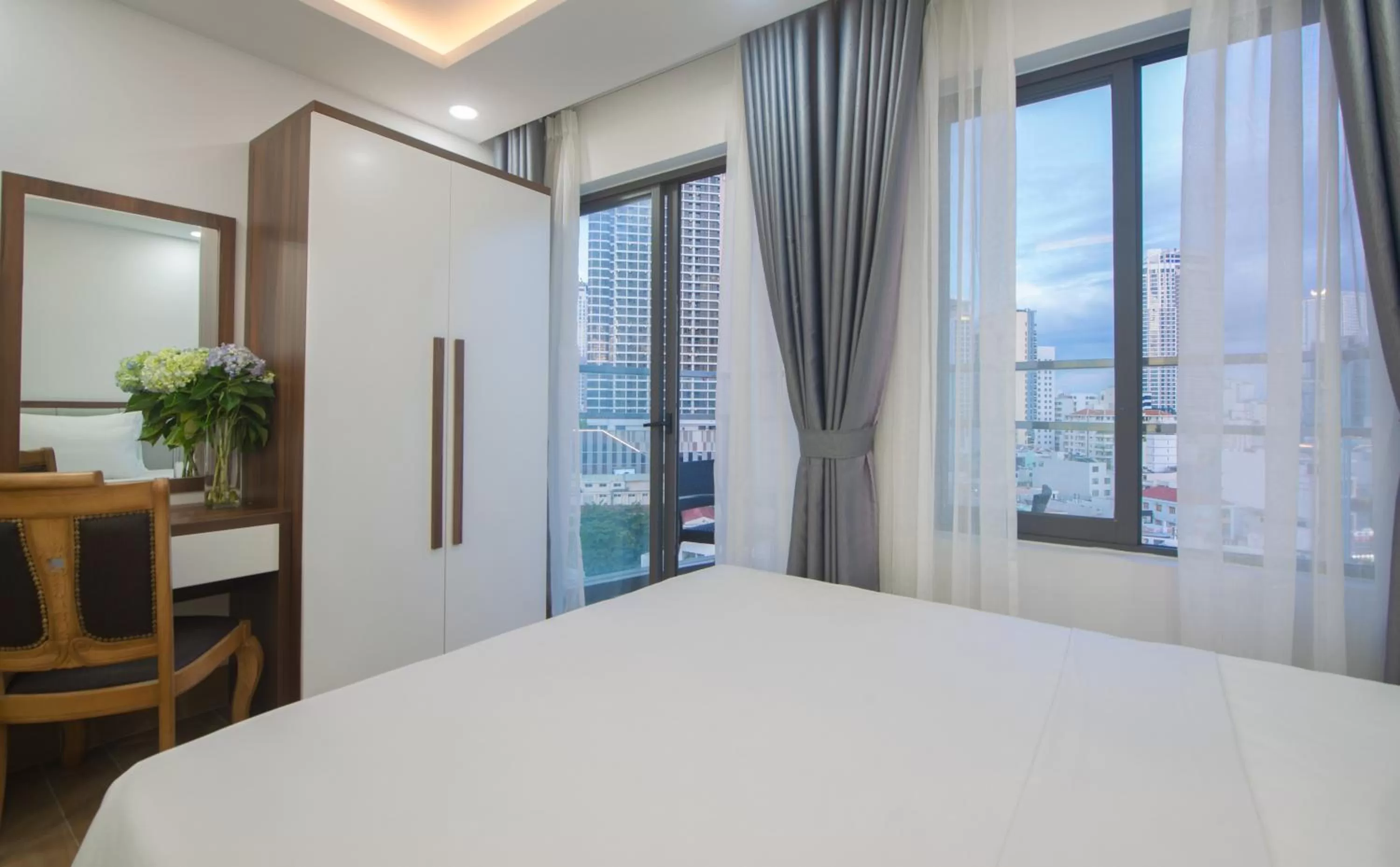 Bed in The Gold Coast Hotel Nha Trang