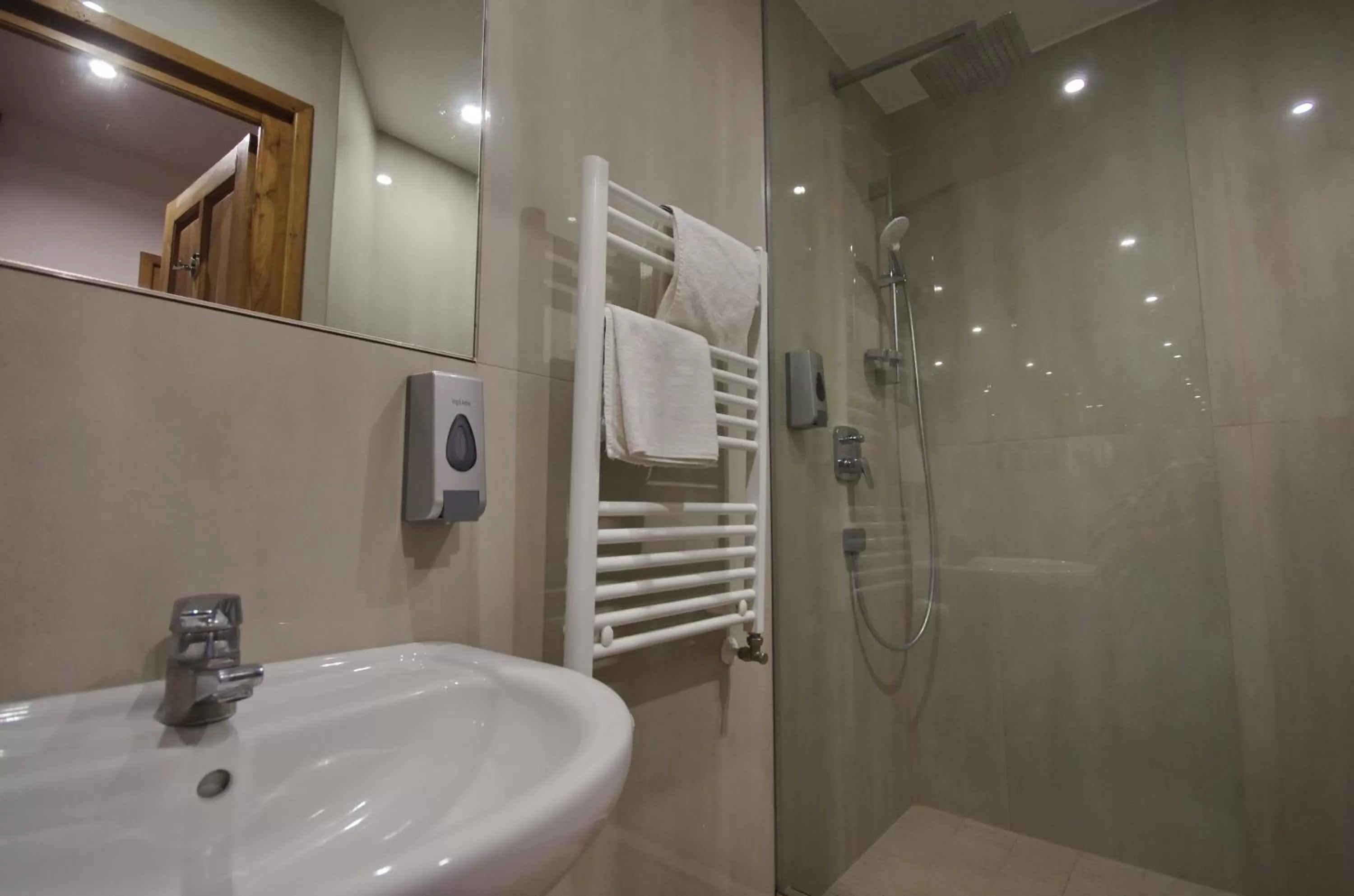 Bathroom in Aqua Hotel