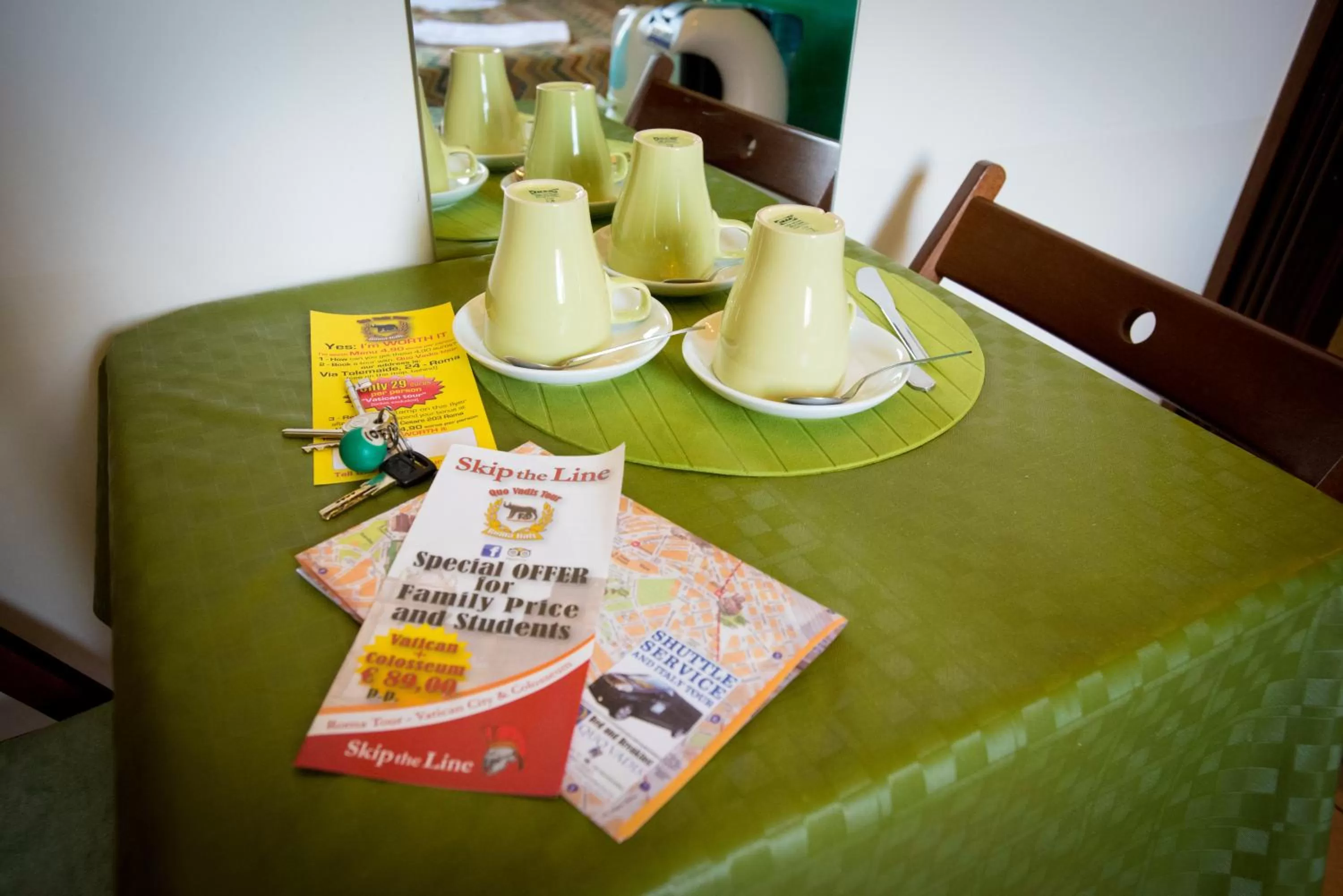 Food and drinks in Quo Vadis Roma 2