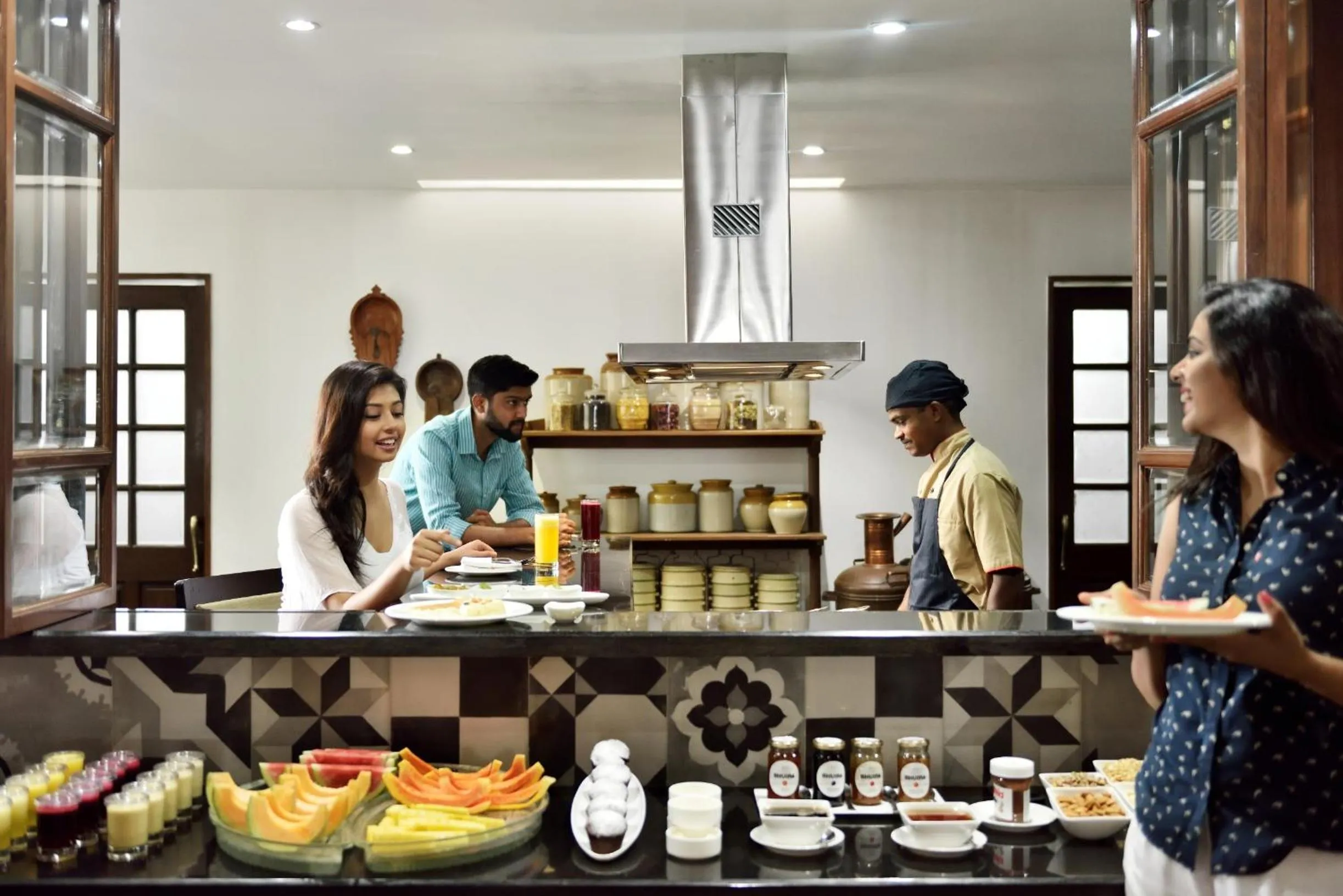 Breakfast in Svatma - A Luxury Heritage Resort