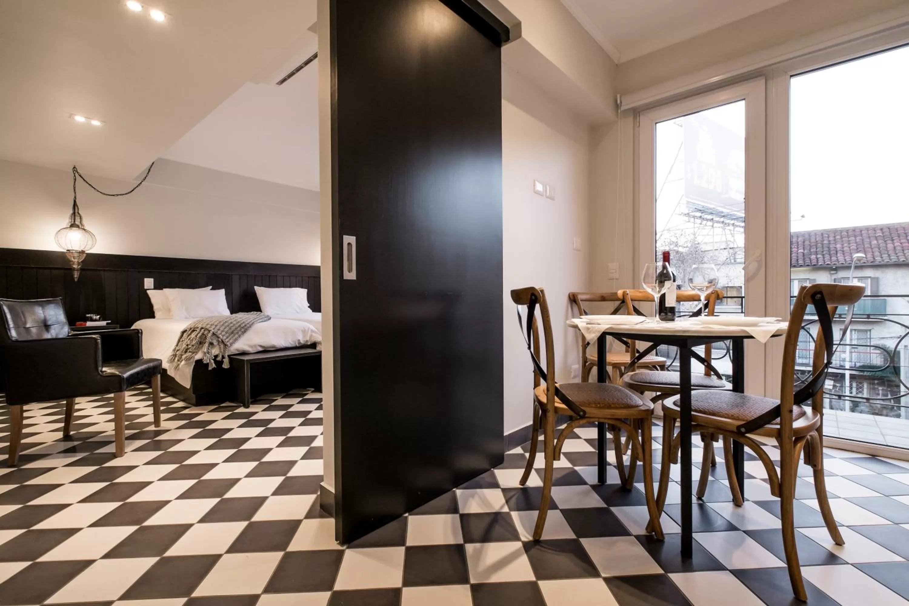 Bedroom, Bed in Apart Hotel B