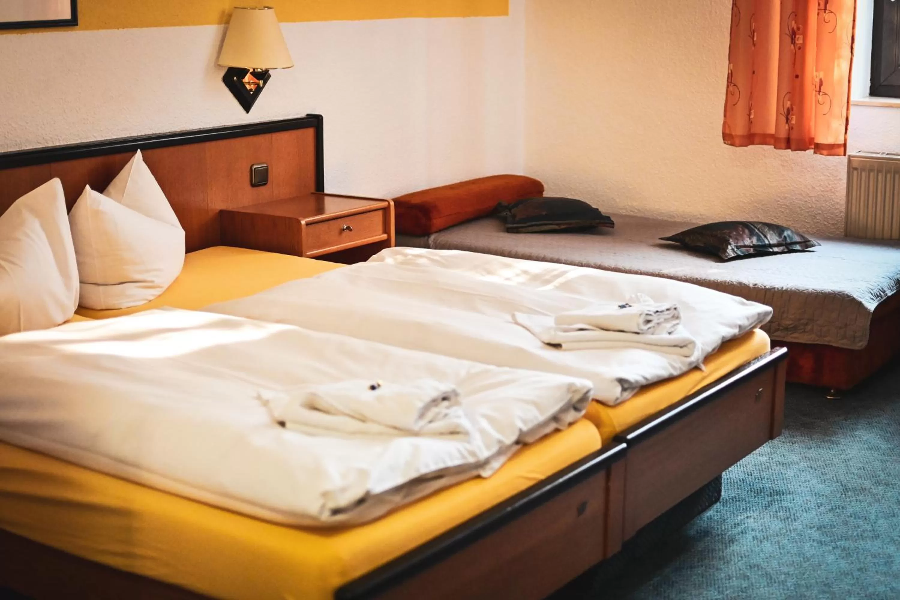 Bed in Berghotel Steiger - Erzgebirge