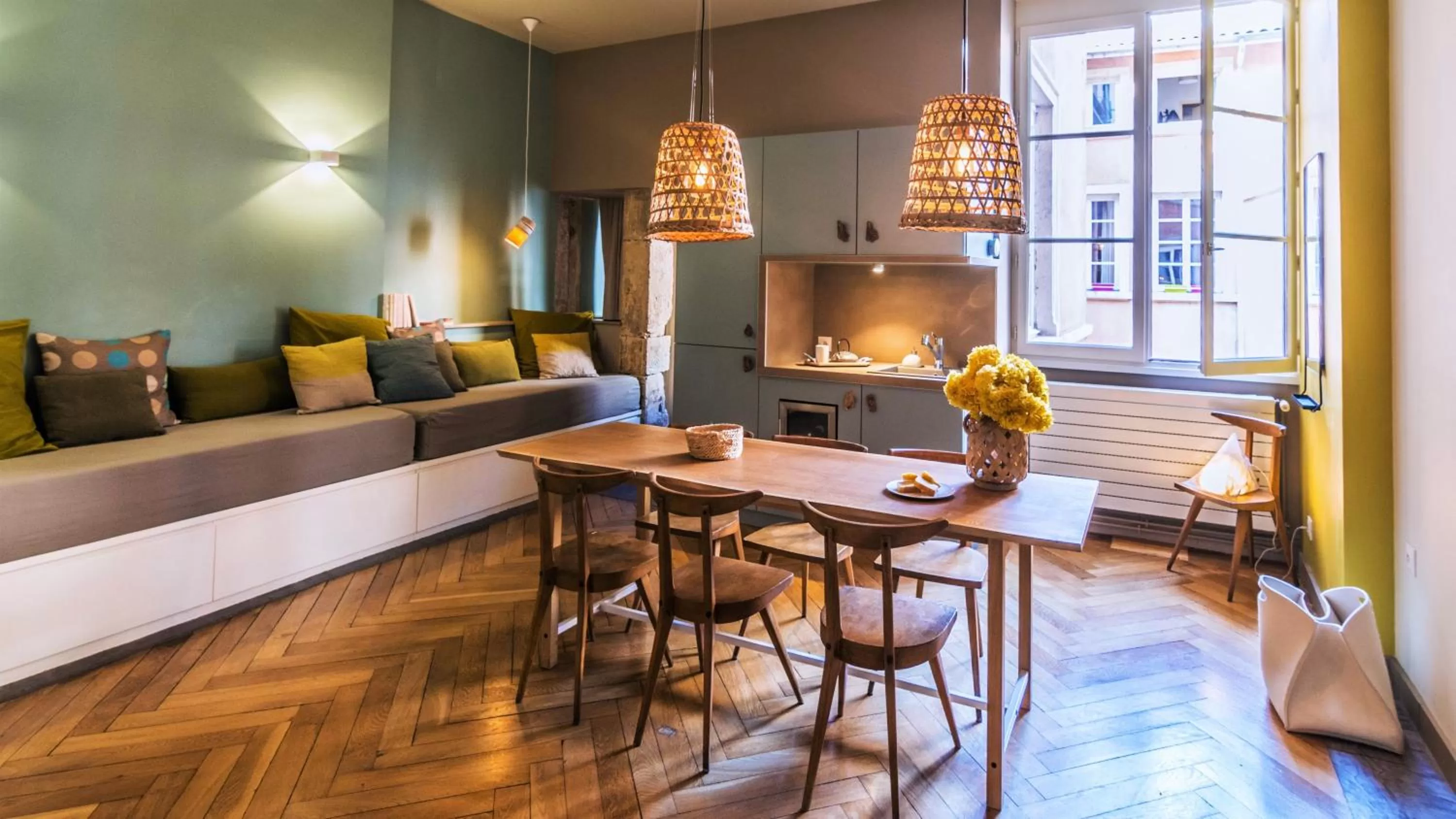 Living room in MiHotel Bellecour