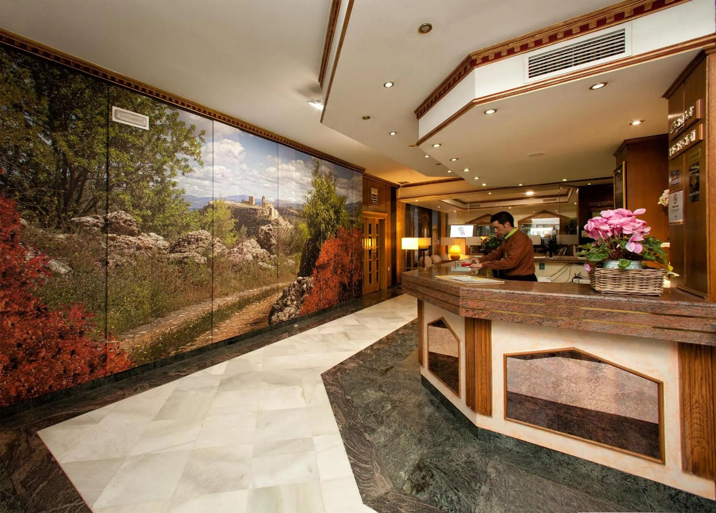 Lobby or reception in Hotel Torrepalma