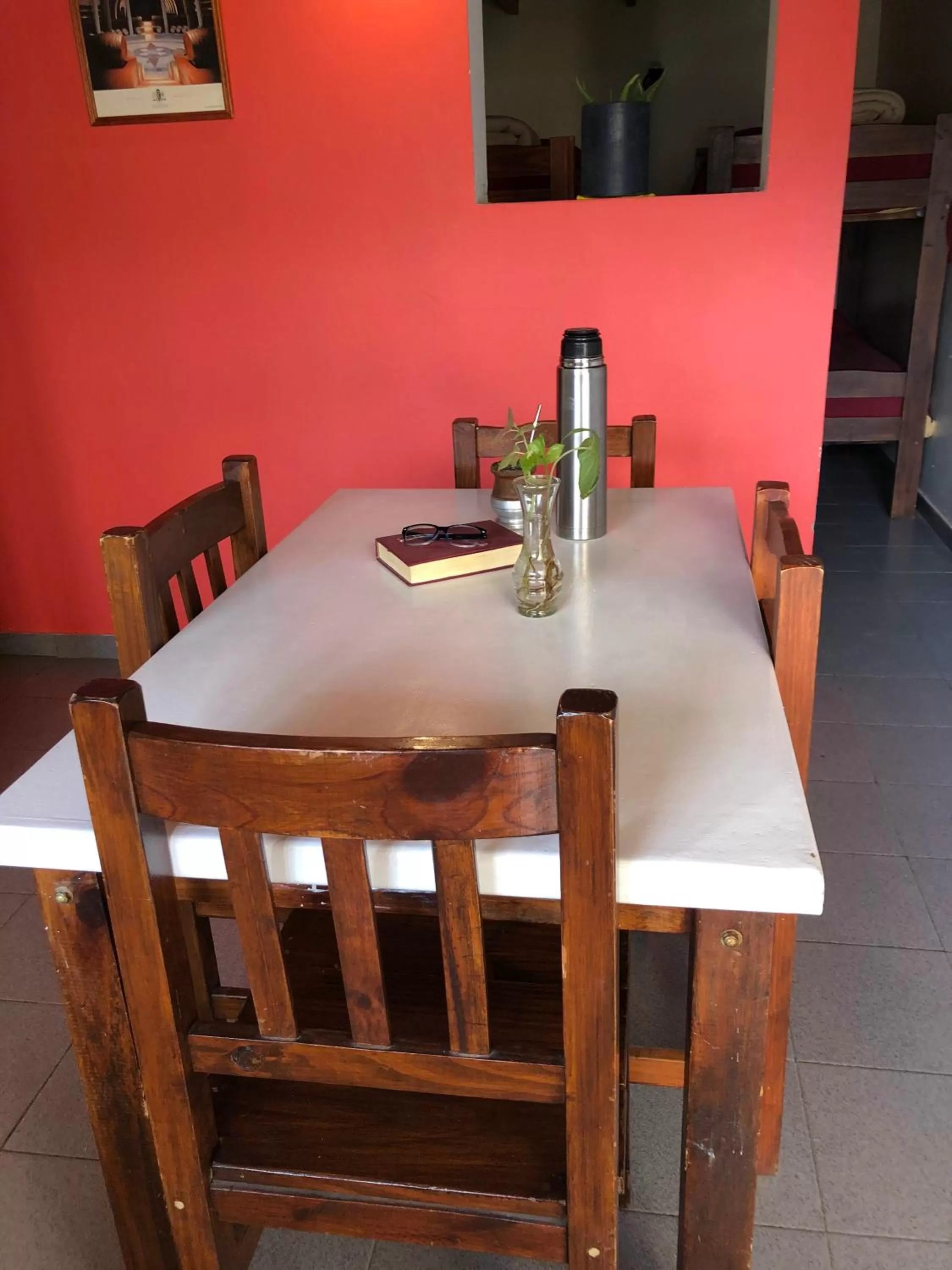 Dining area in Apart Haiken