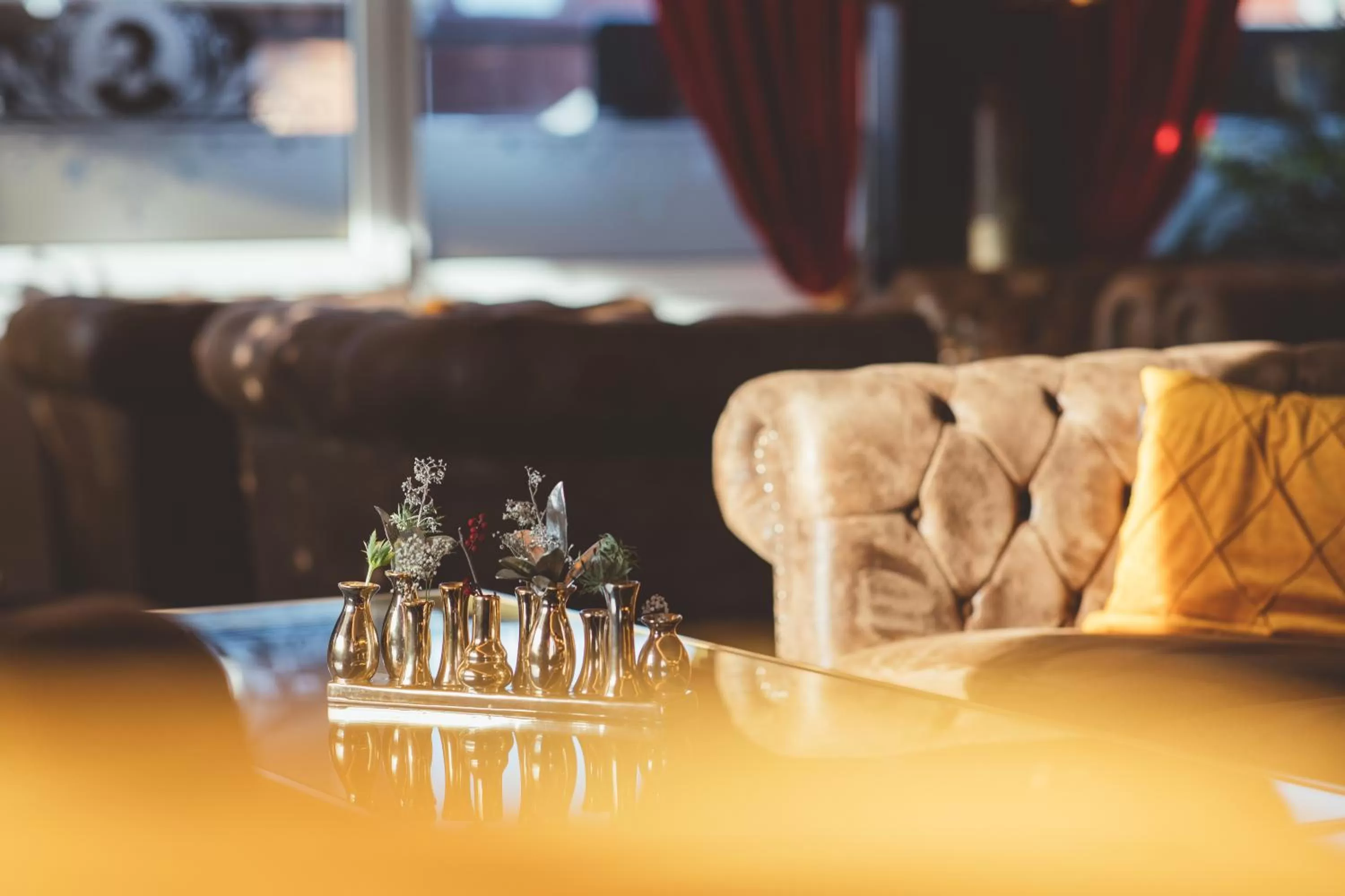 Lounge or bar in Nordhäuser Fürstenhof & TinySky-Resort