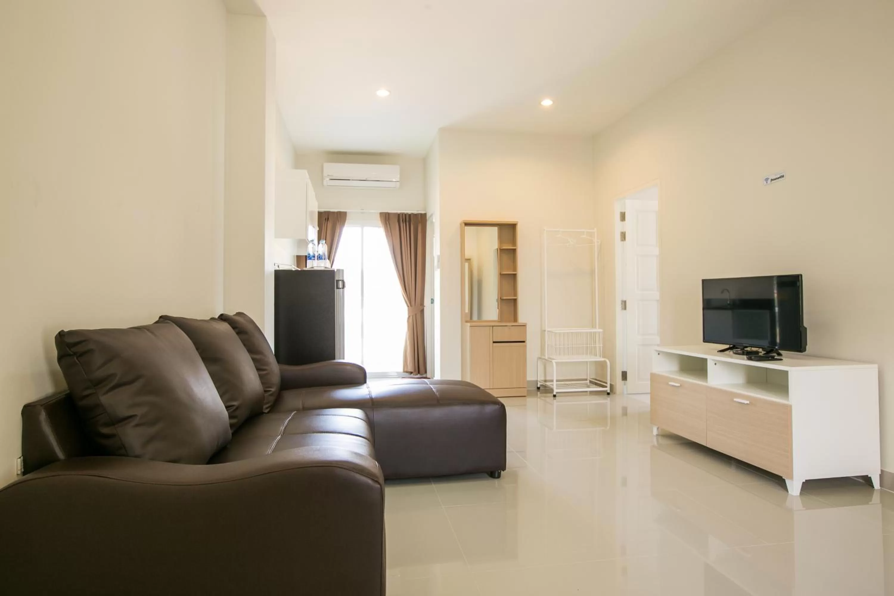 Living room in J-House Phetchaburi