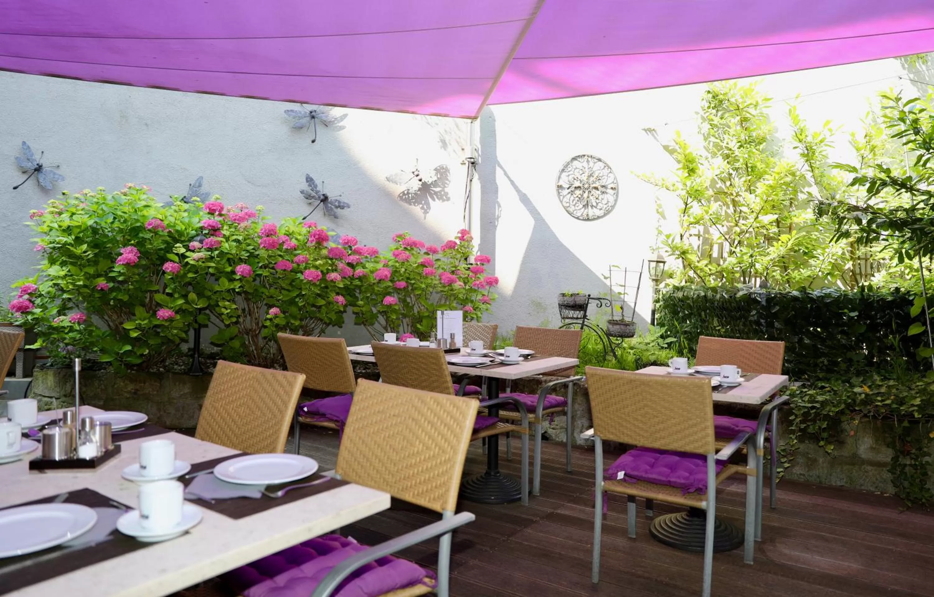 Patio in Hotel New Orly