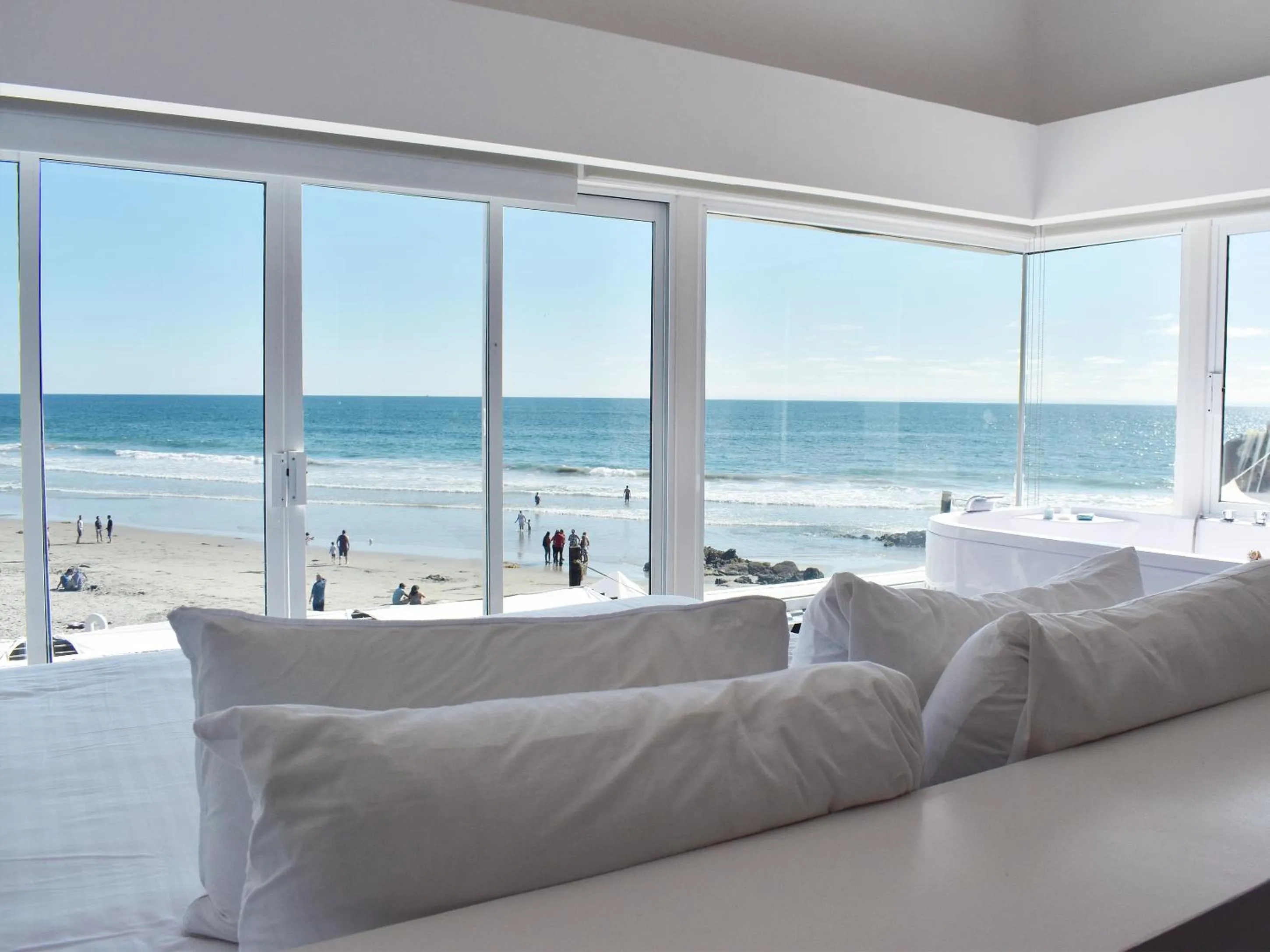 Sea view, Bed in Castillos Del Mar