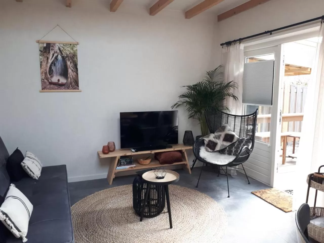 TV/Entertainment Center in B&B Het Molensteegje