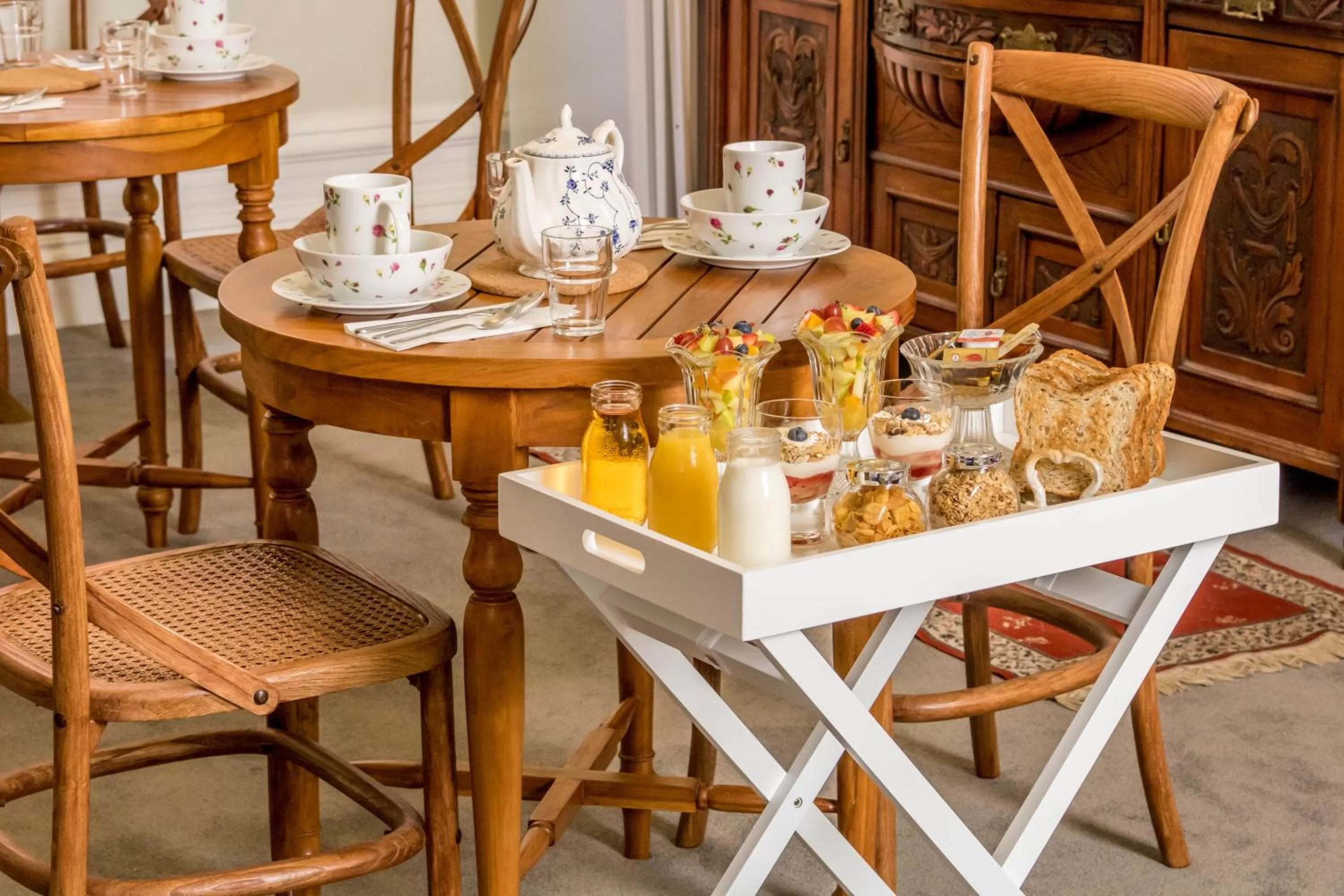 Food close-up in Fremantle Bed & Breakfast