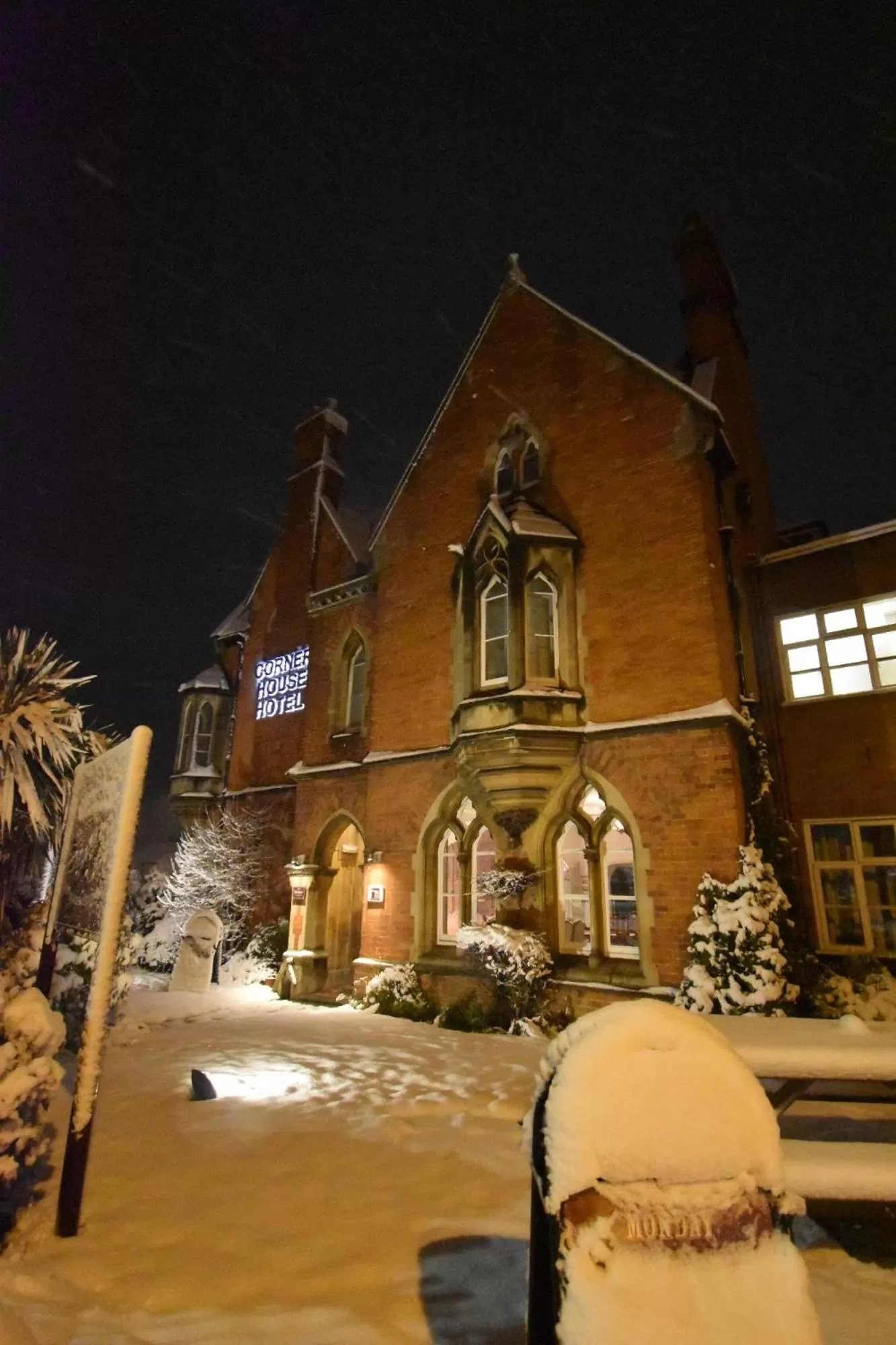 Property building in The Corner House Hotel