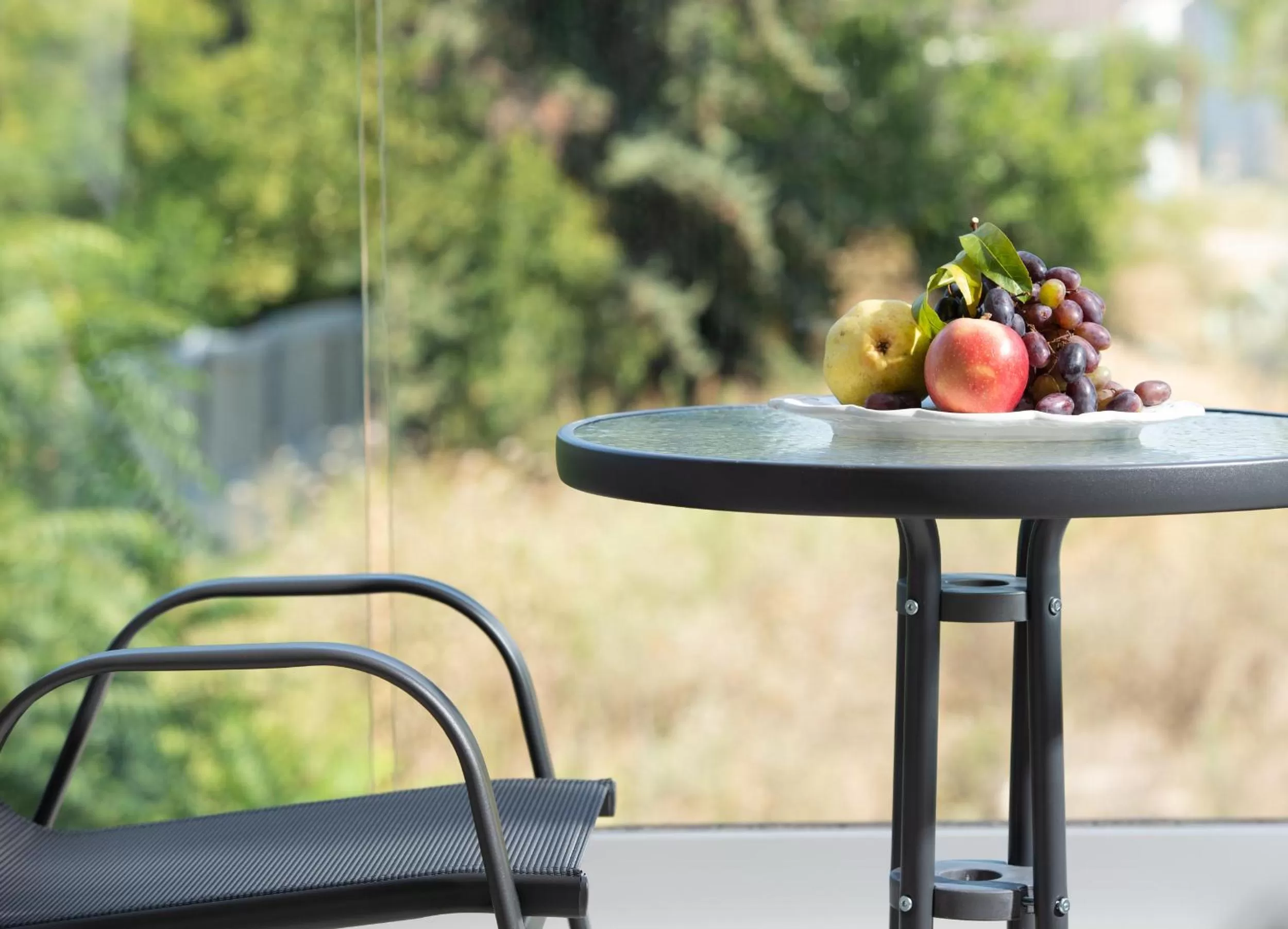 Balcony/Terrace in Light Blue Hotel