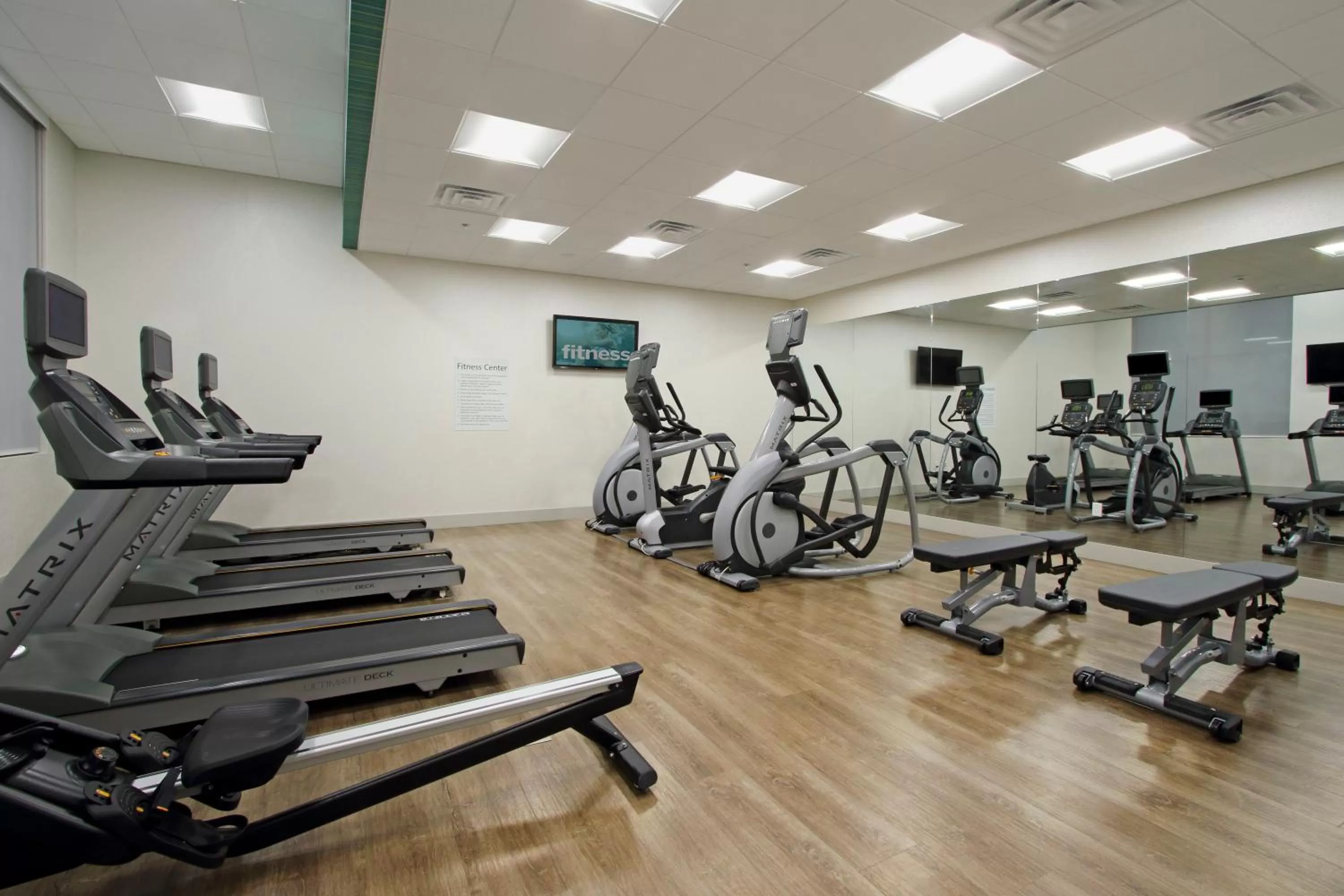 Fitness centre/facilities in Holiday Inn Express & Suites Dallas Frisco NW Toyota Stdm by IHG