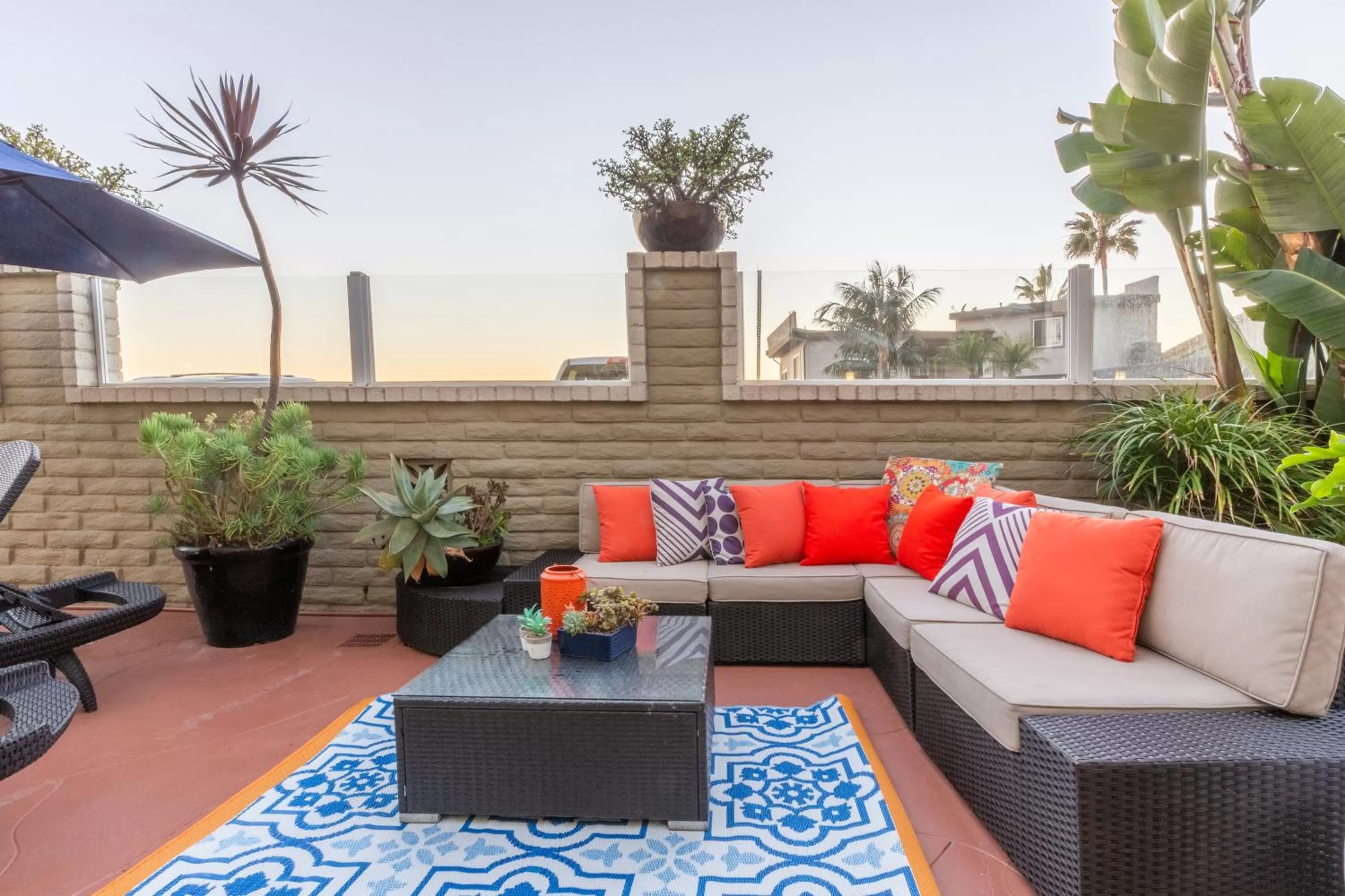 Patio in Beachwalk Villas