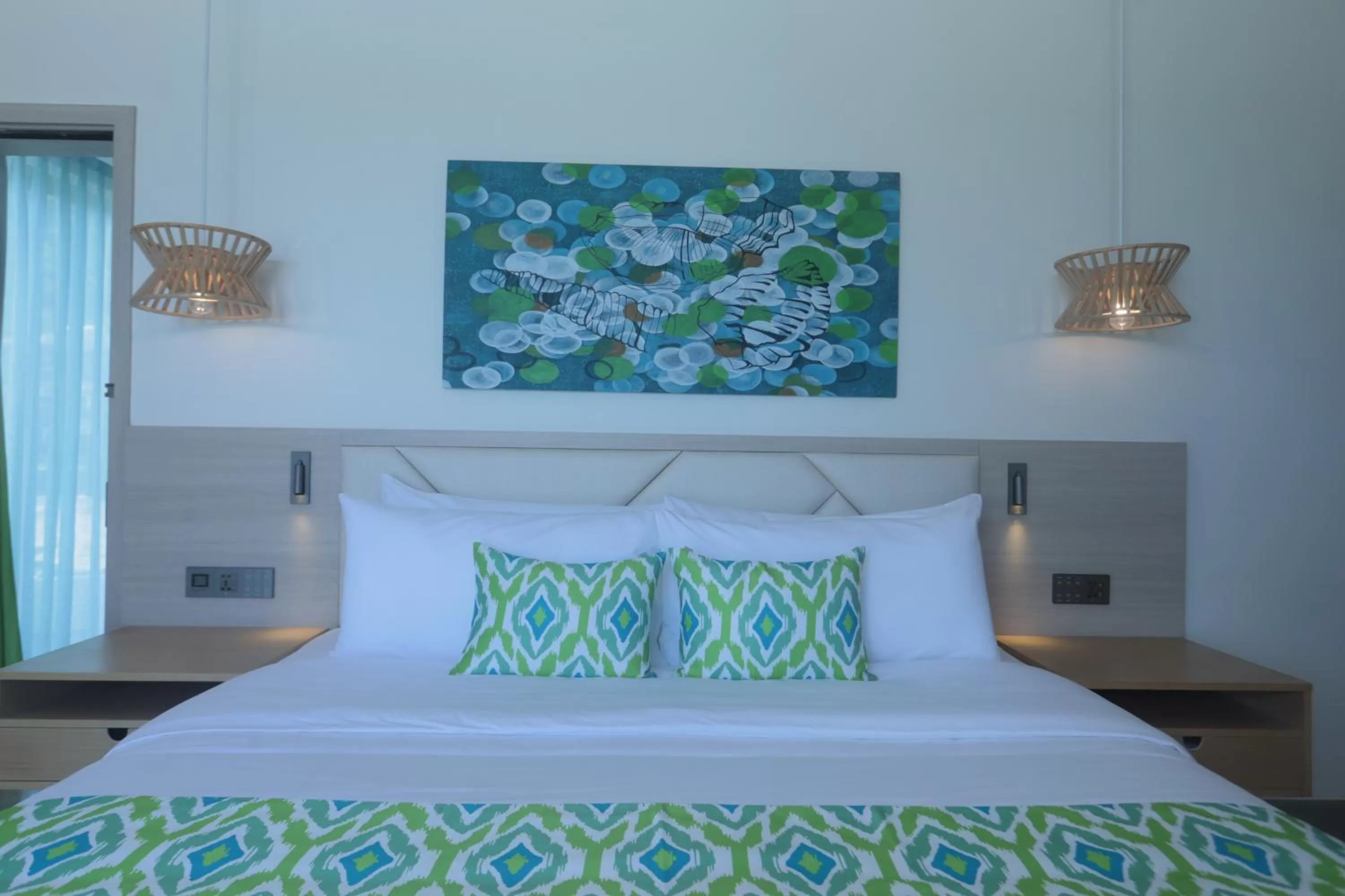 Bed in Lime Resort El Nido