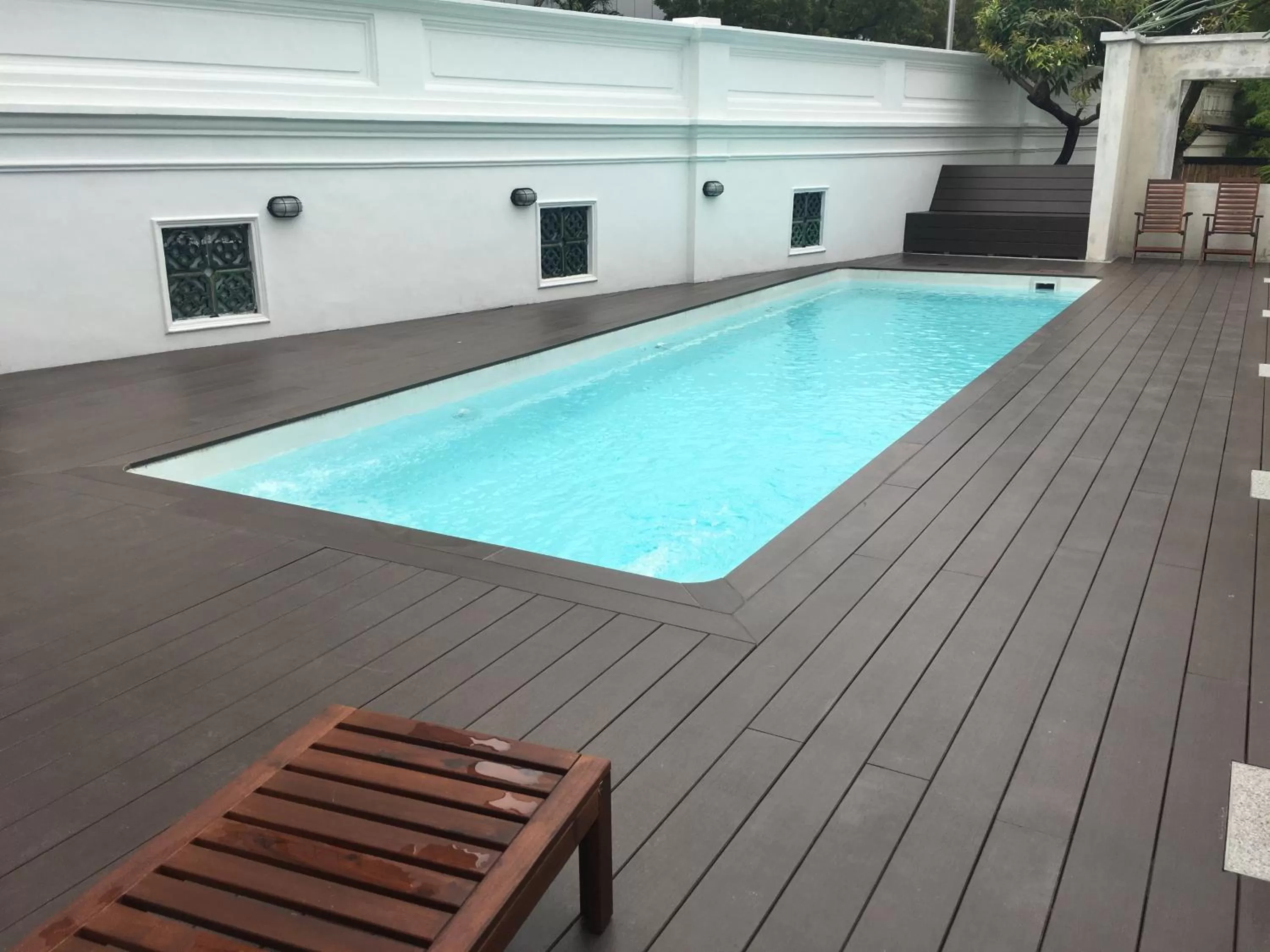Swimming pool in Cheong Fatt Tze - The Blue Mansion