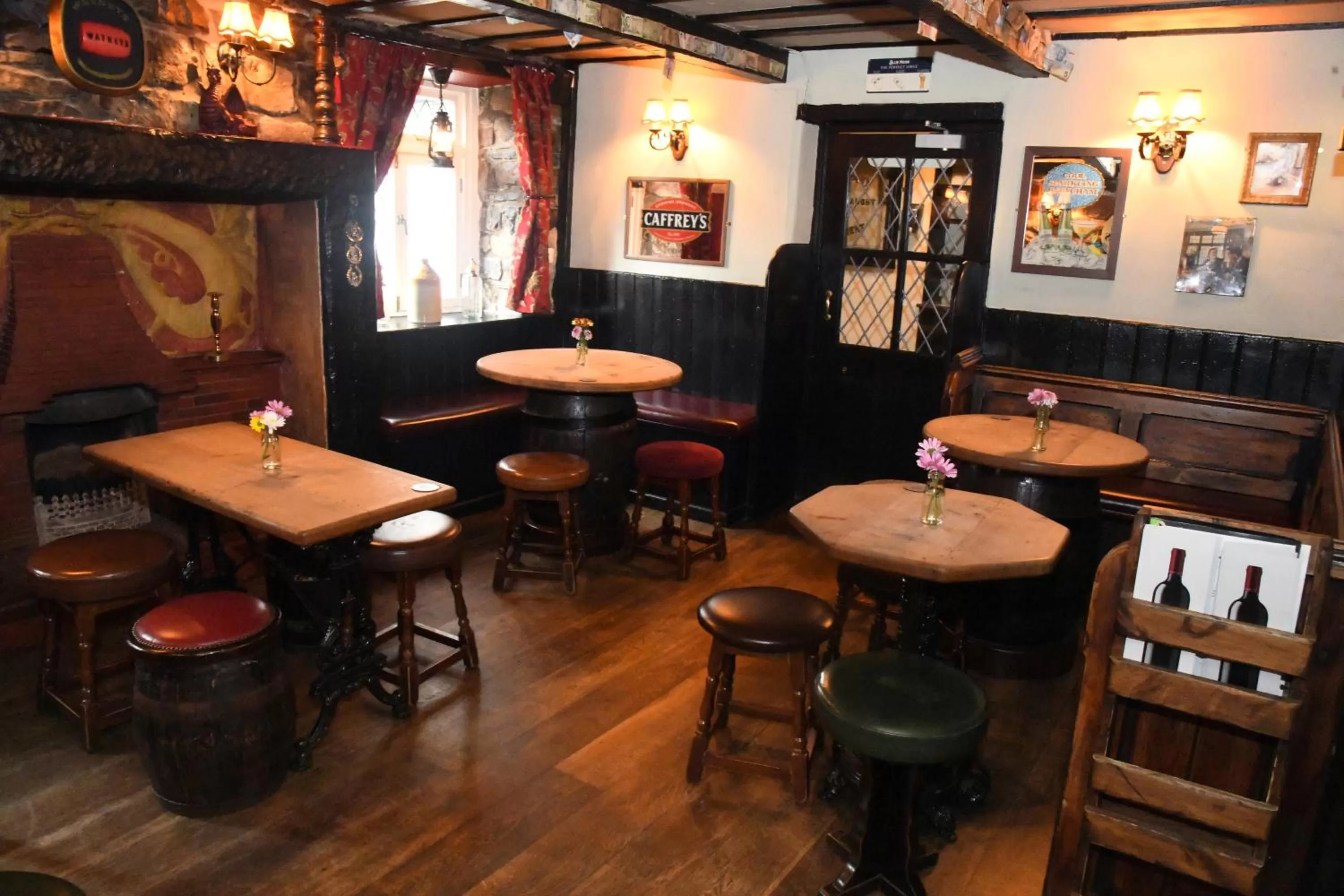 Lounge or bar in The Black Boy Inn