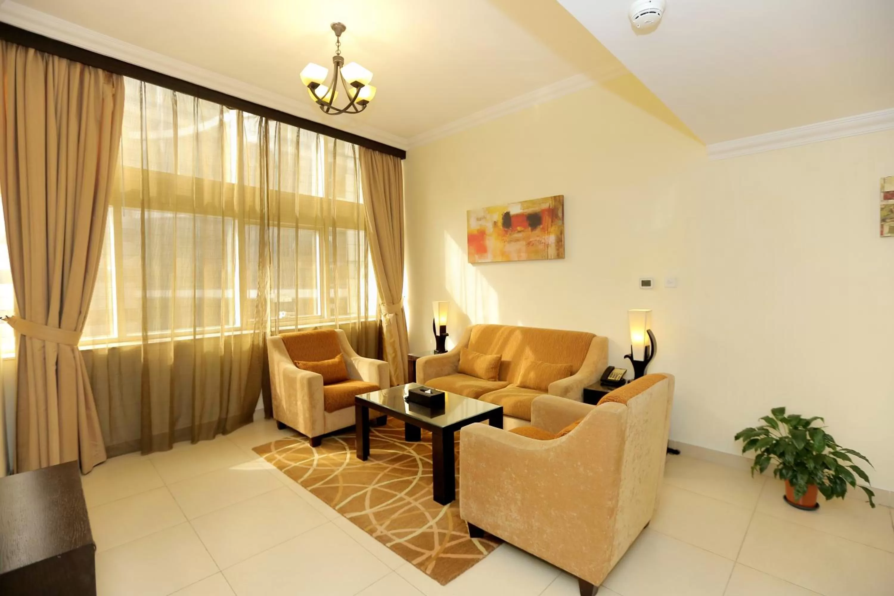 Living room in Ivory Grand Hotel Apartments