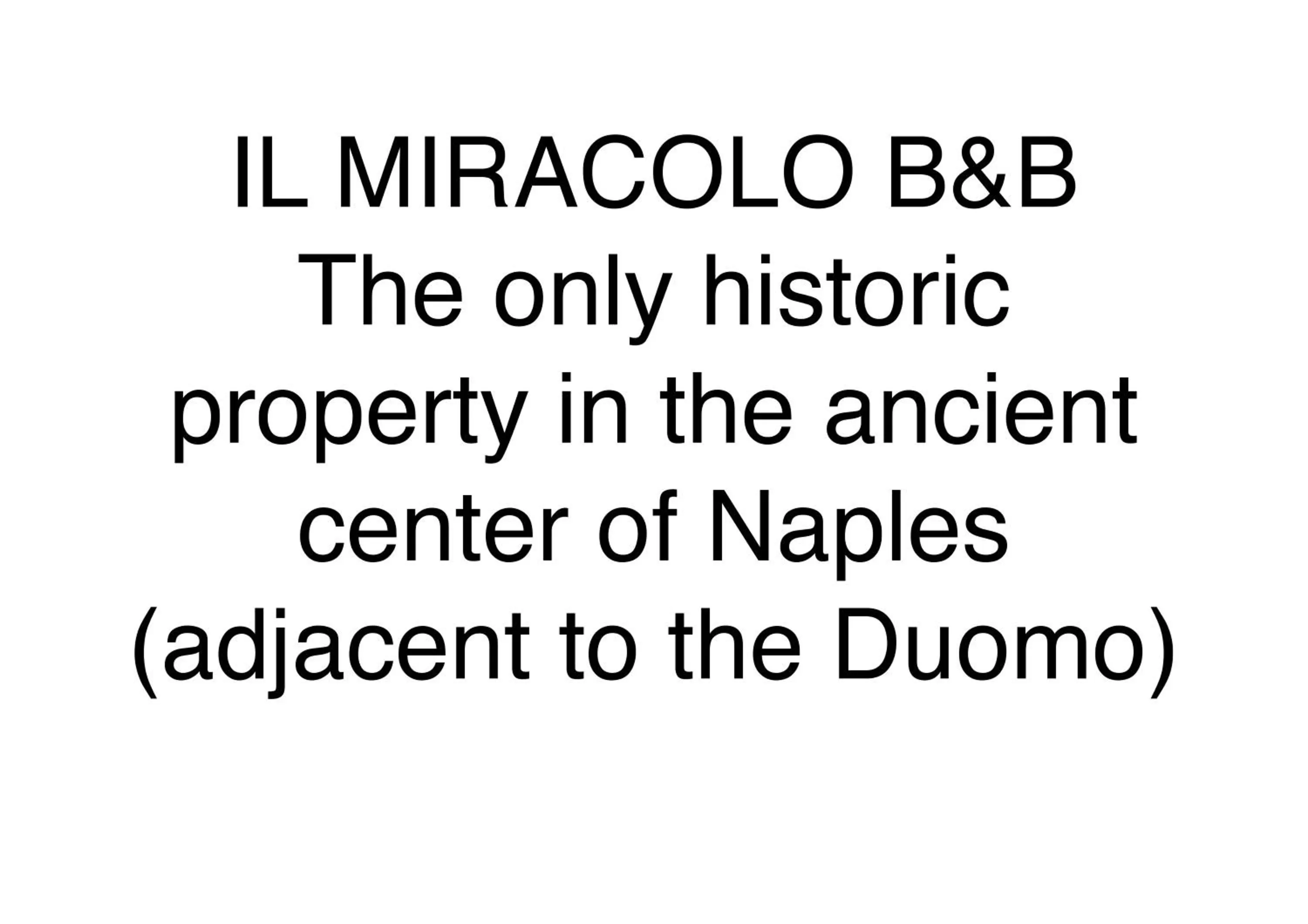 Logo/Certificate/Sign in Il Miracolo