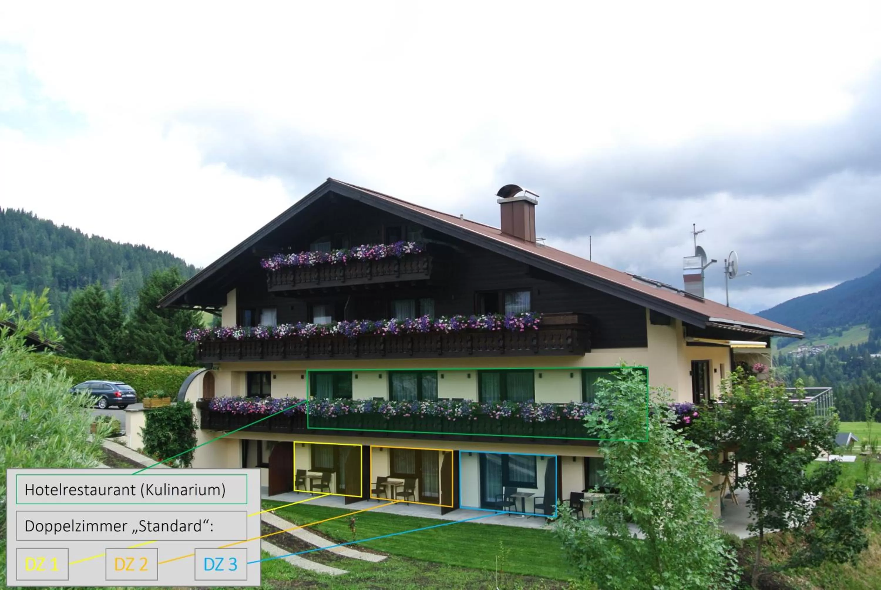 Property building in Boutique Hotel Herzhof - Garni-Appartements - Adults Only
