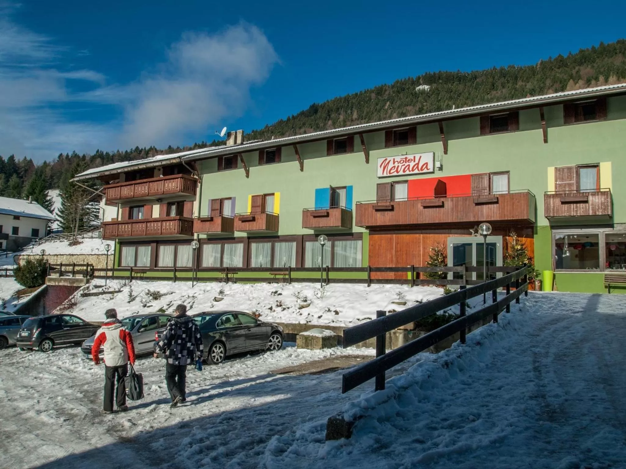 Facade/entrance in Hotel Villaggio Nevada