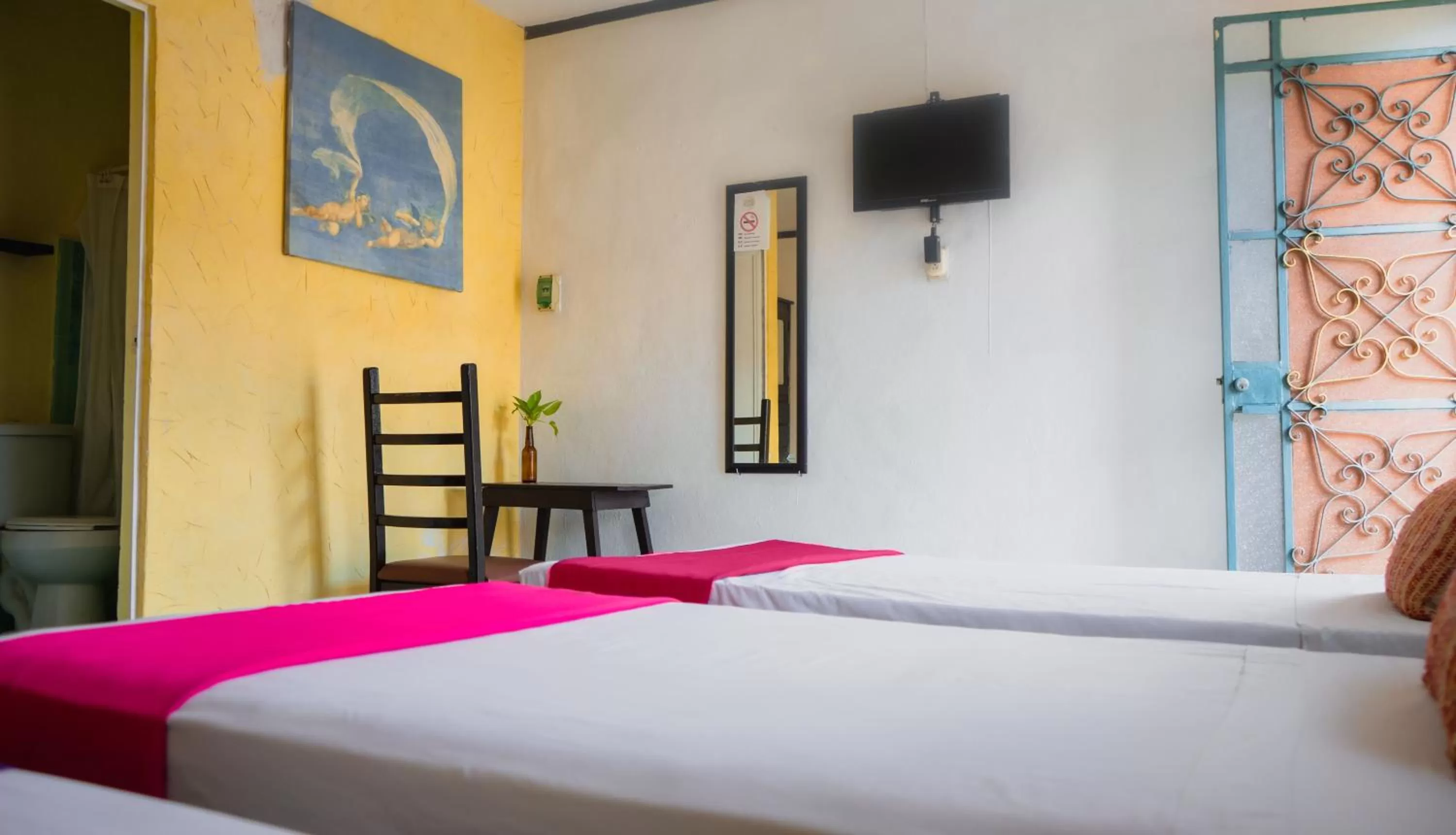 Bedroom, Bed in Hotel Mucuy