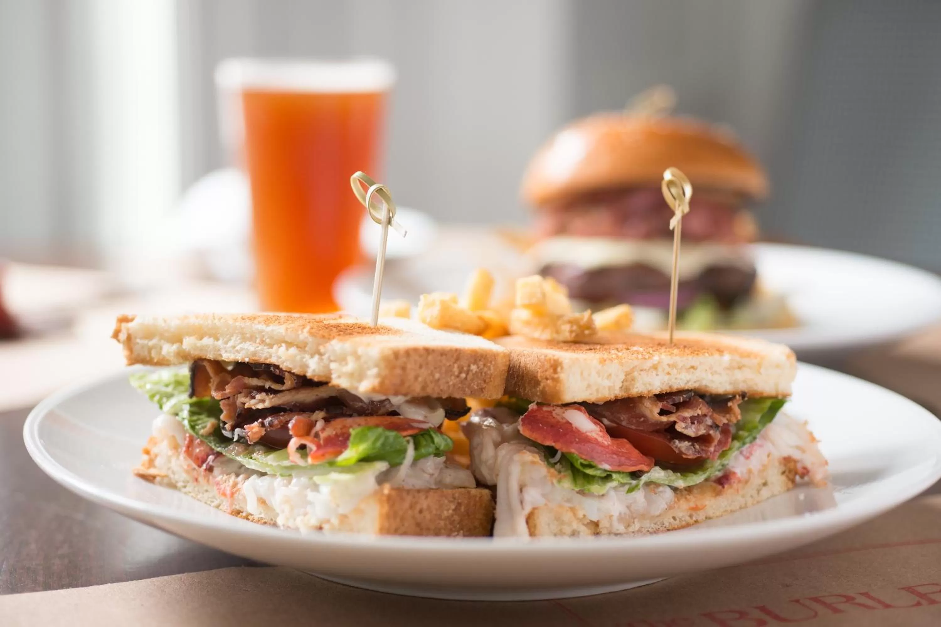 Food close-up in Kennebunkport Inn