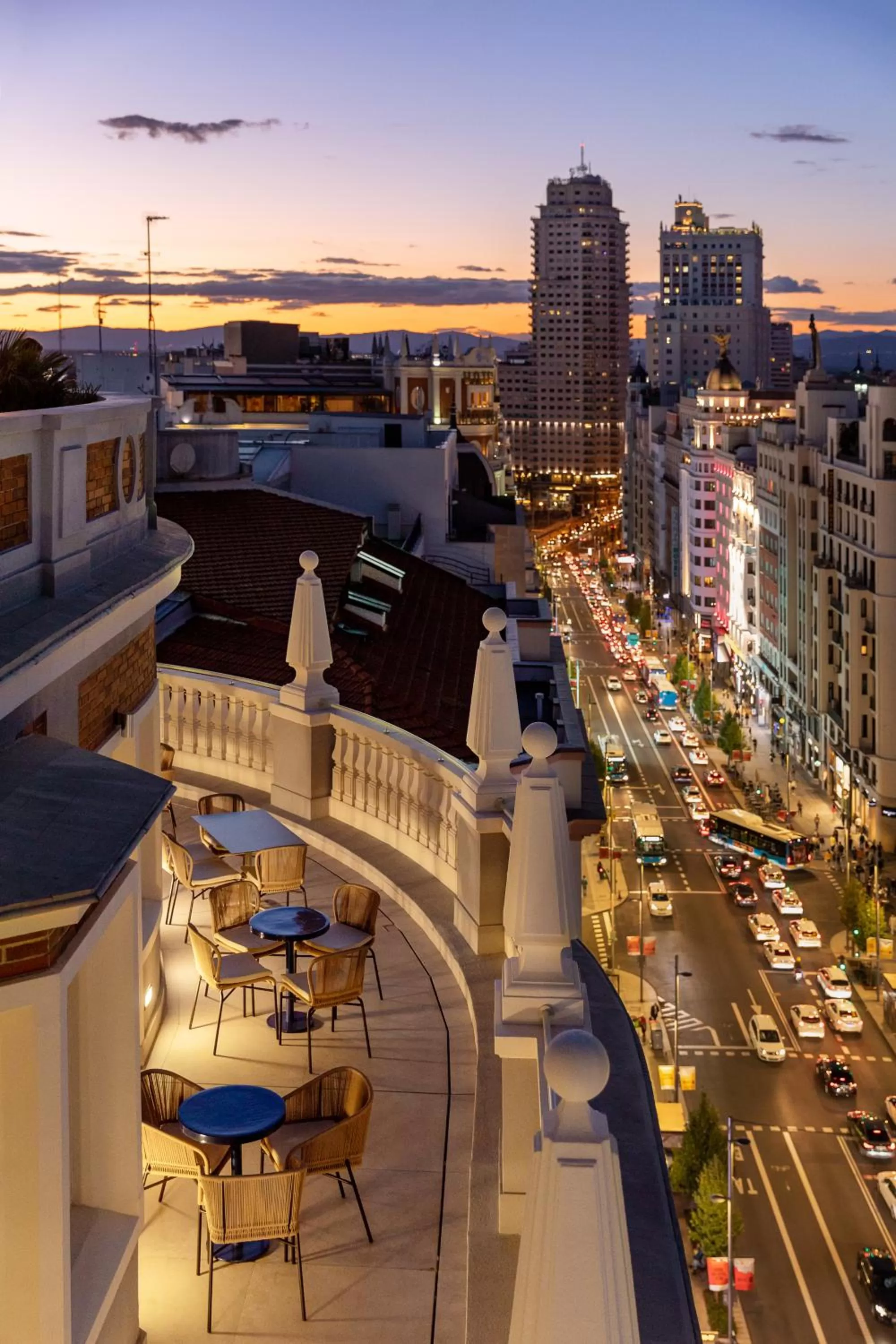 Balcony/Terrace in Room Mate Macarena, Madrid Gran Vía