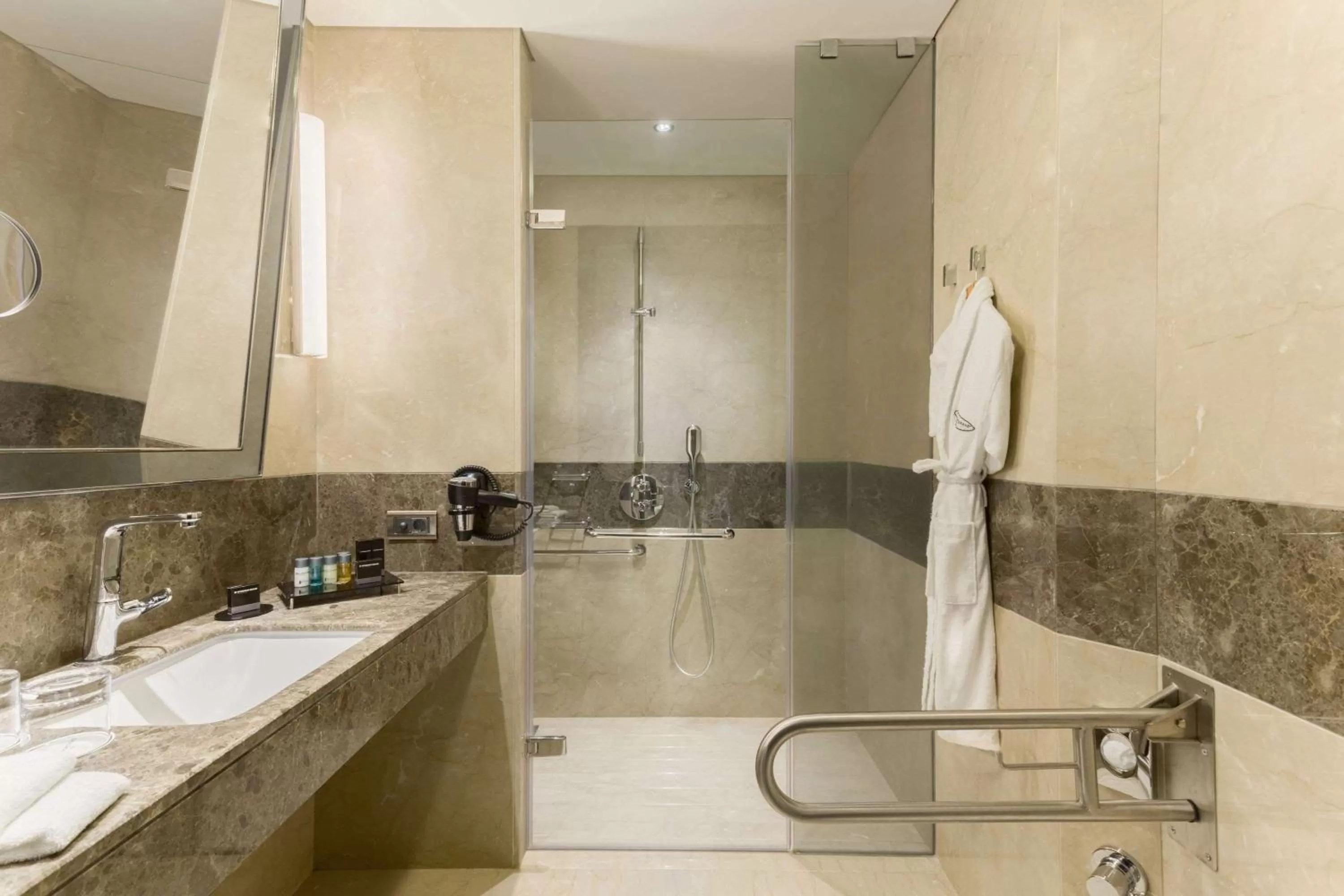Bathroom in Wyndham Grand Istanbul Europe