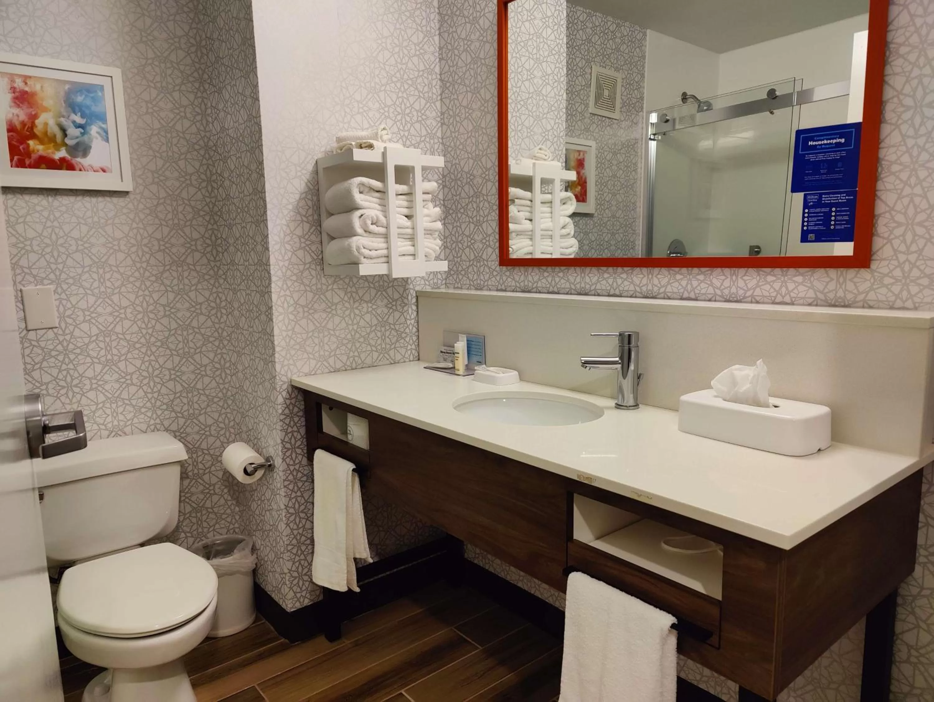 Bathroom in Hampton Inn Atlanta/Peachtree City