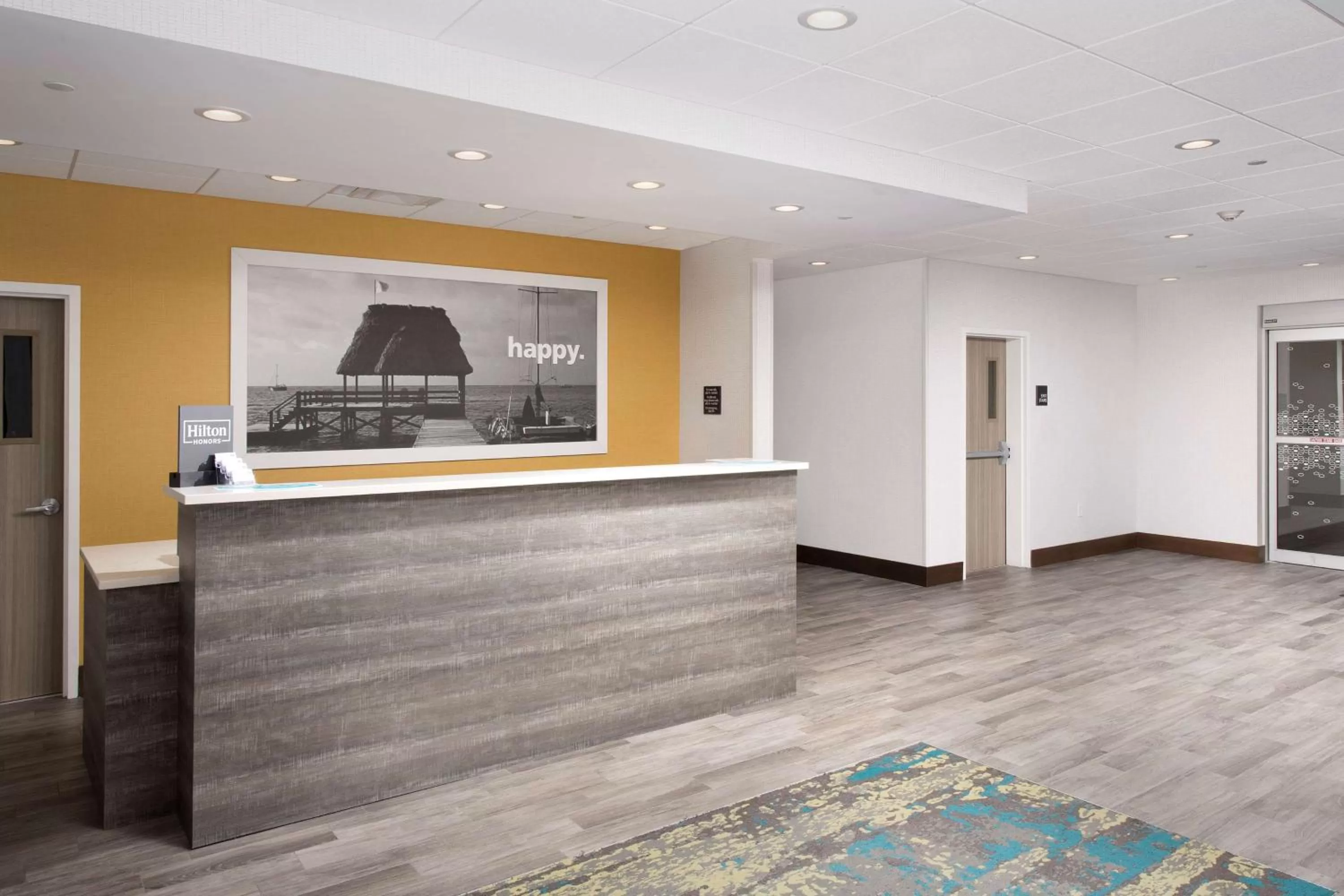 Lobby or reception in Hampton Inn Miami Airport East