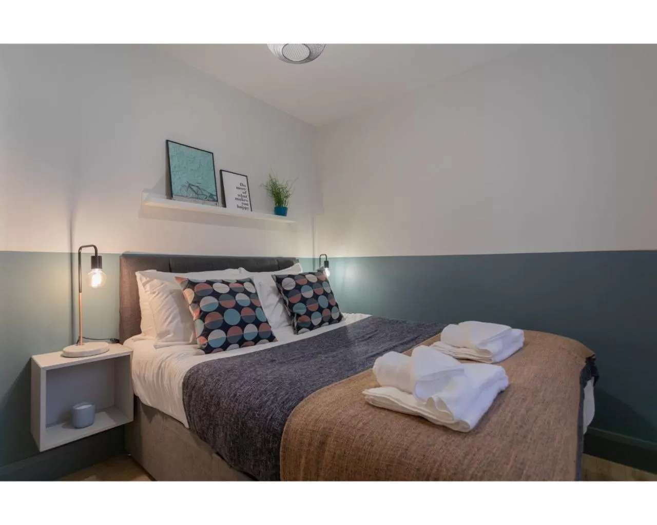 Bedroom in Central Belfast Apartments Camden Street