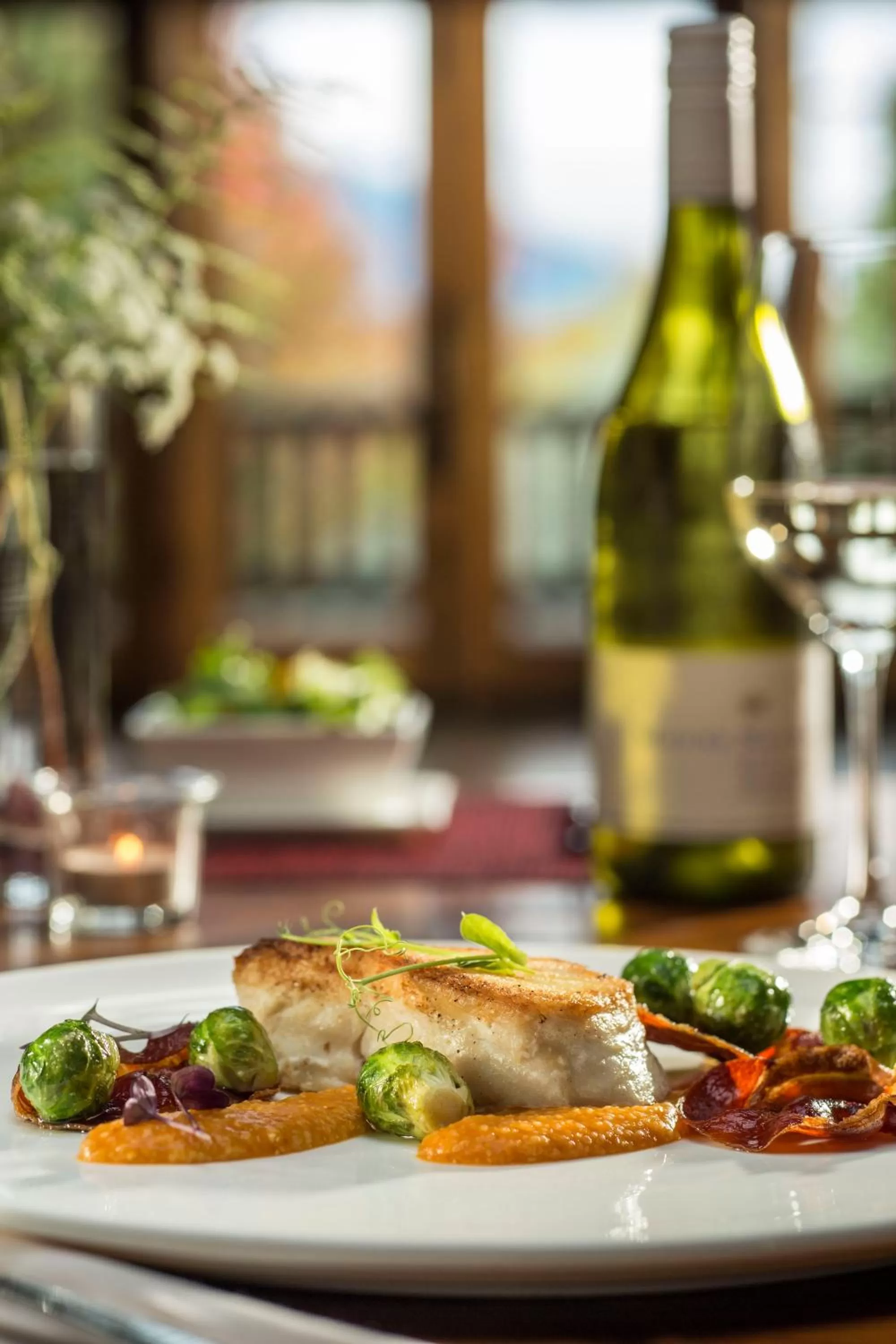 Food close-up in The Whiteface Lodge