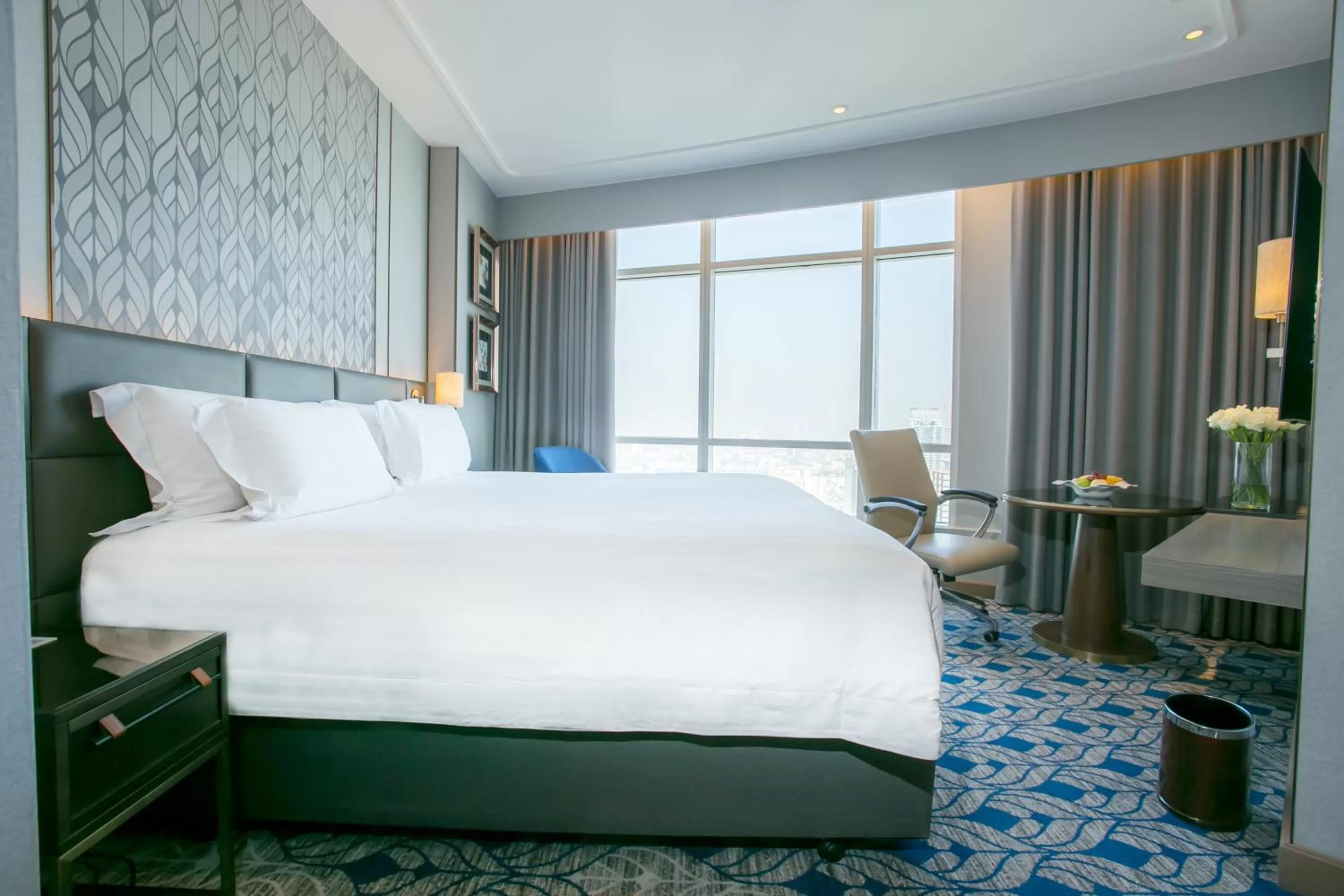 Bedroom, Bed in Centara Grand At CentralWorld