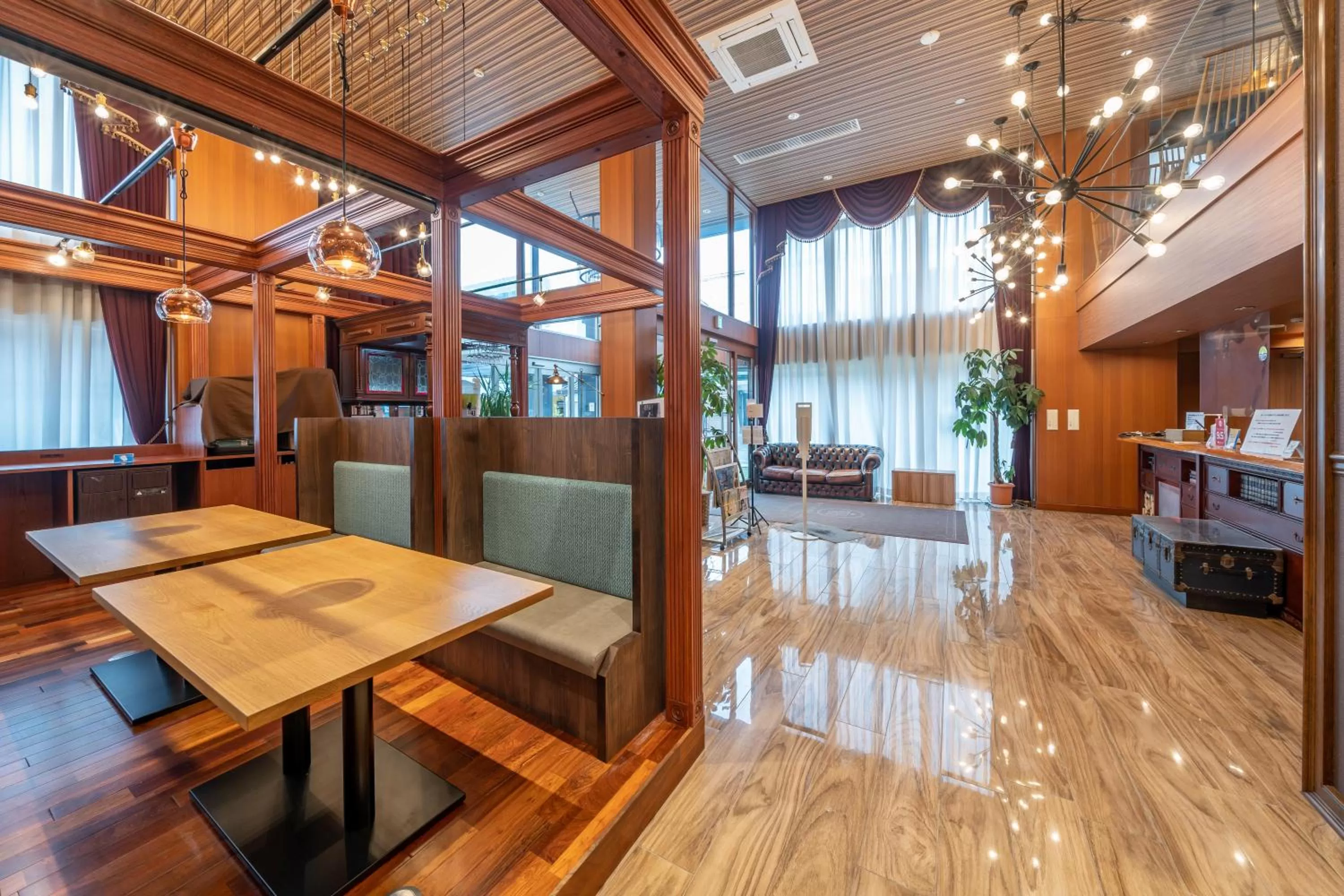 Lobby or reception in Wat Hotel & Spa Hida Takayama