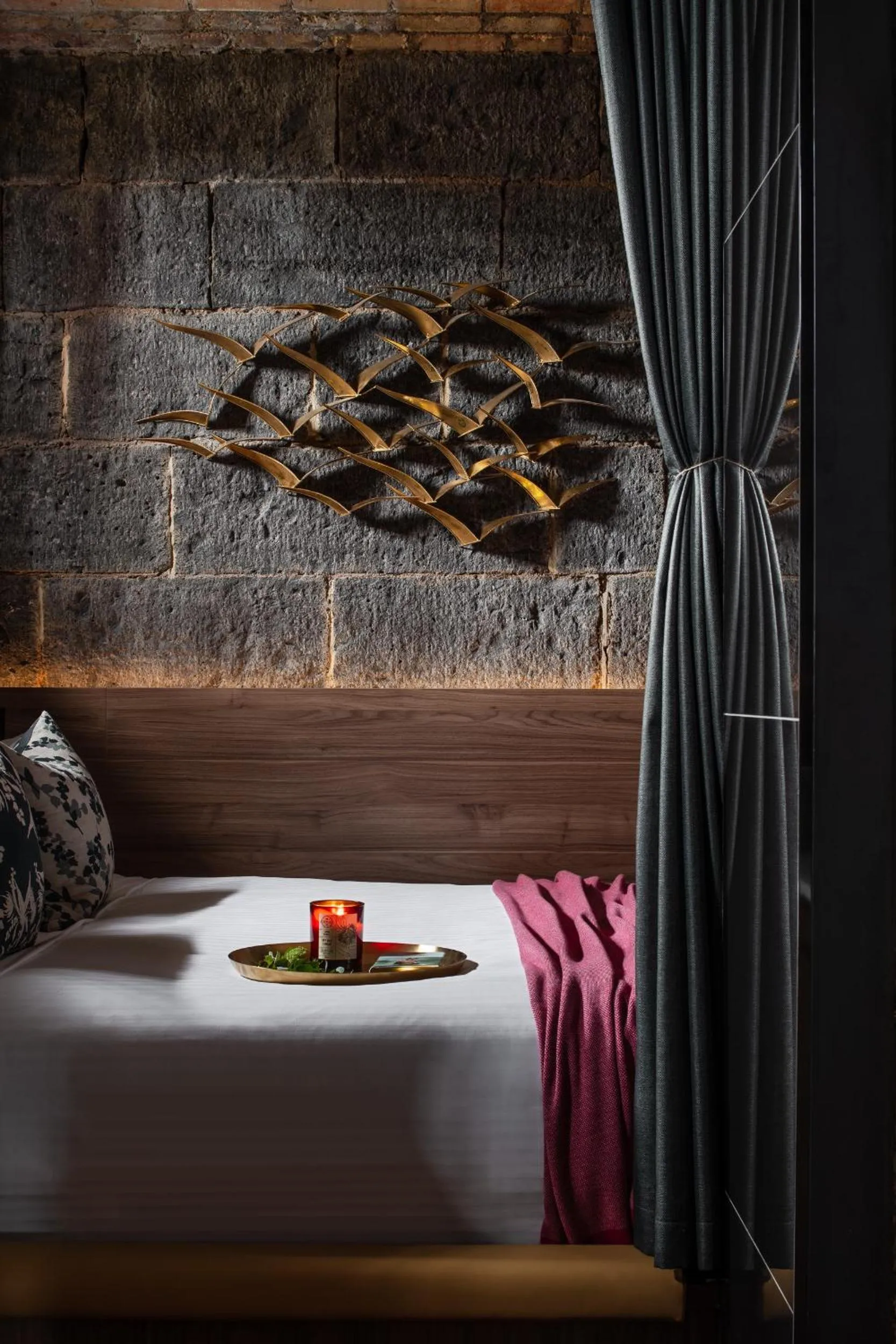 Bed in The Interlude Hotel