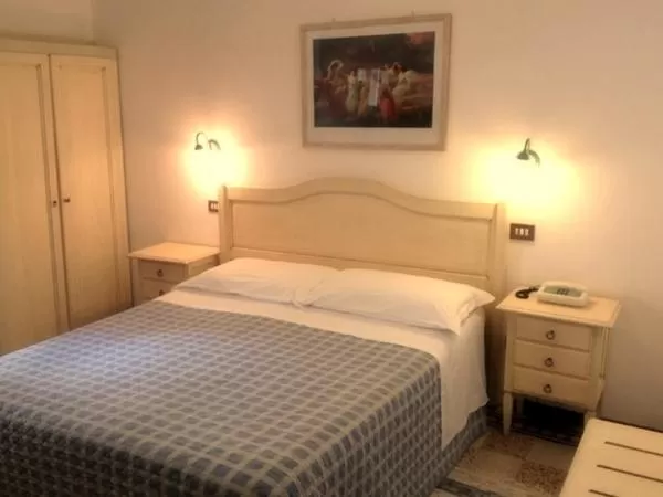 Bed in Hotel Umbria