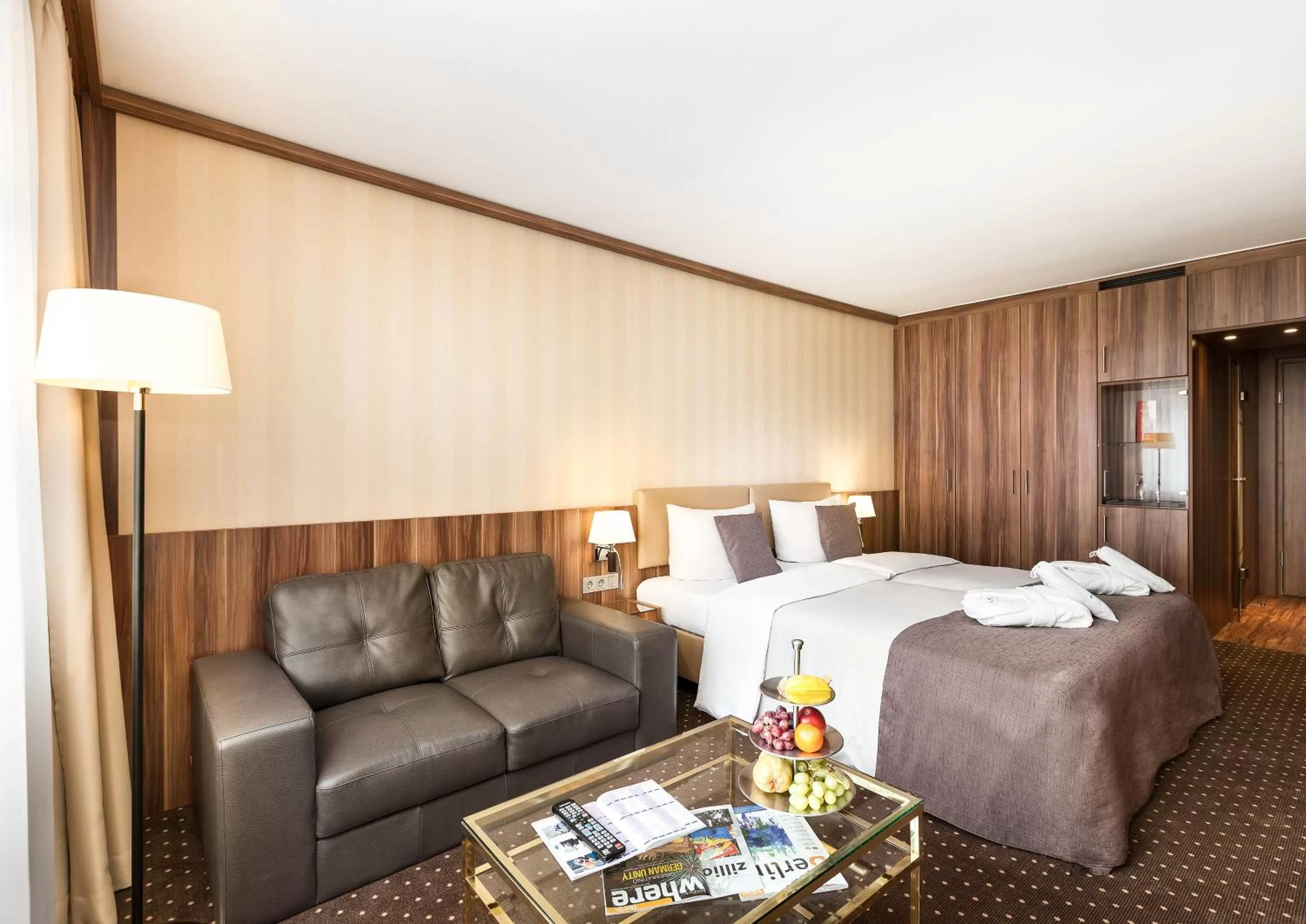 Photo of the whole room, Bed in Living Hotel Berlin Mitte