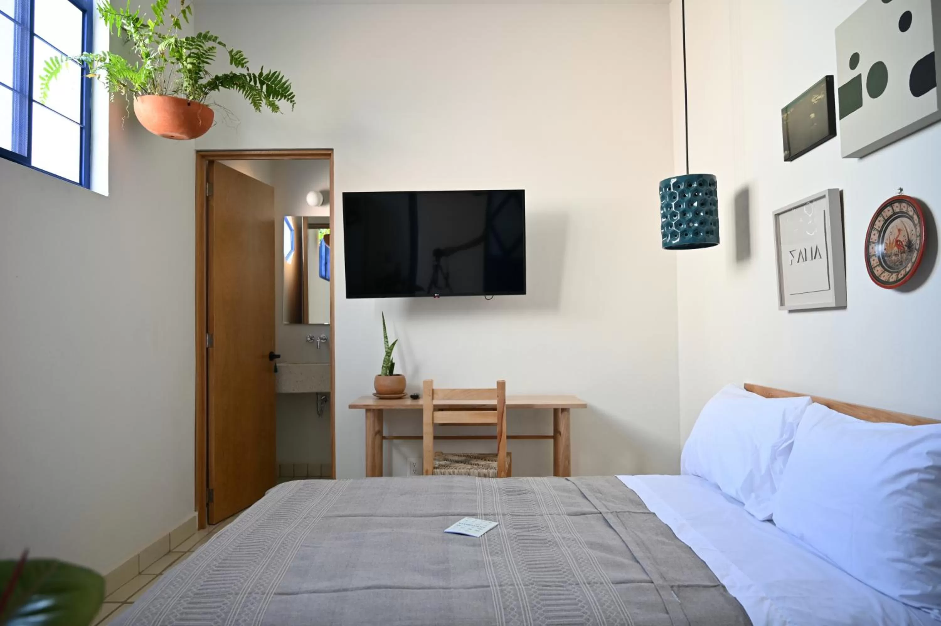 Bed in Casa Kali by Barrio México