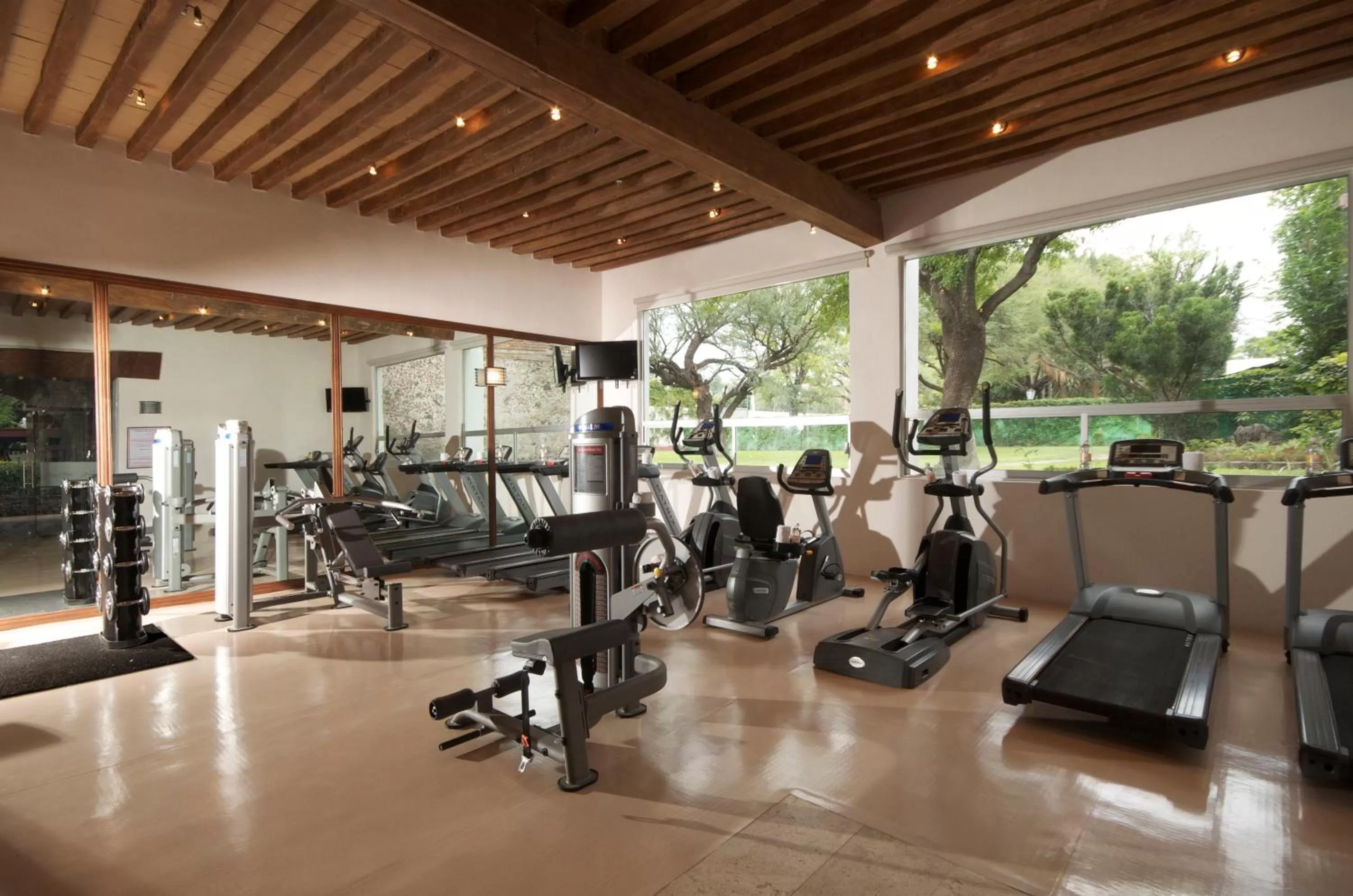 Fitness centre/facilities in Hacienda Jurica by Brisas