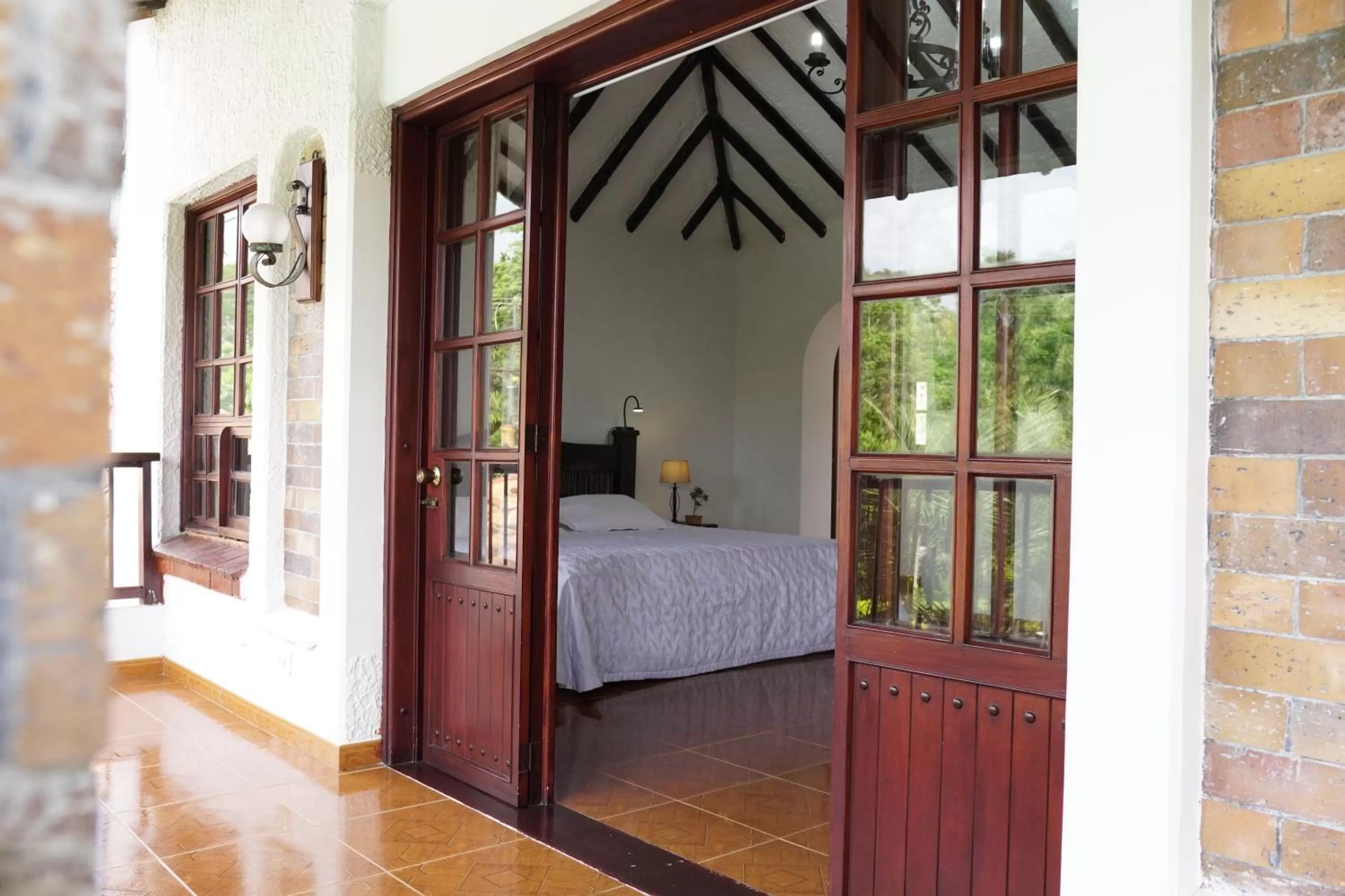 Balcony/Terrace in Hotel Chalet El Castillo by Majuva