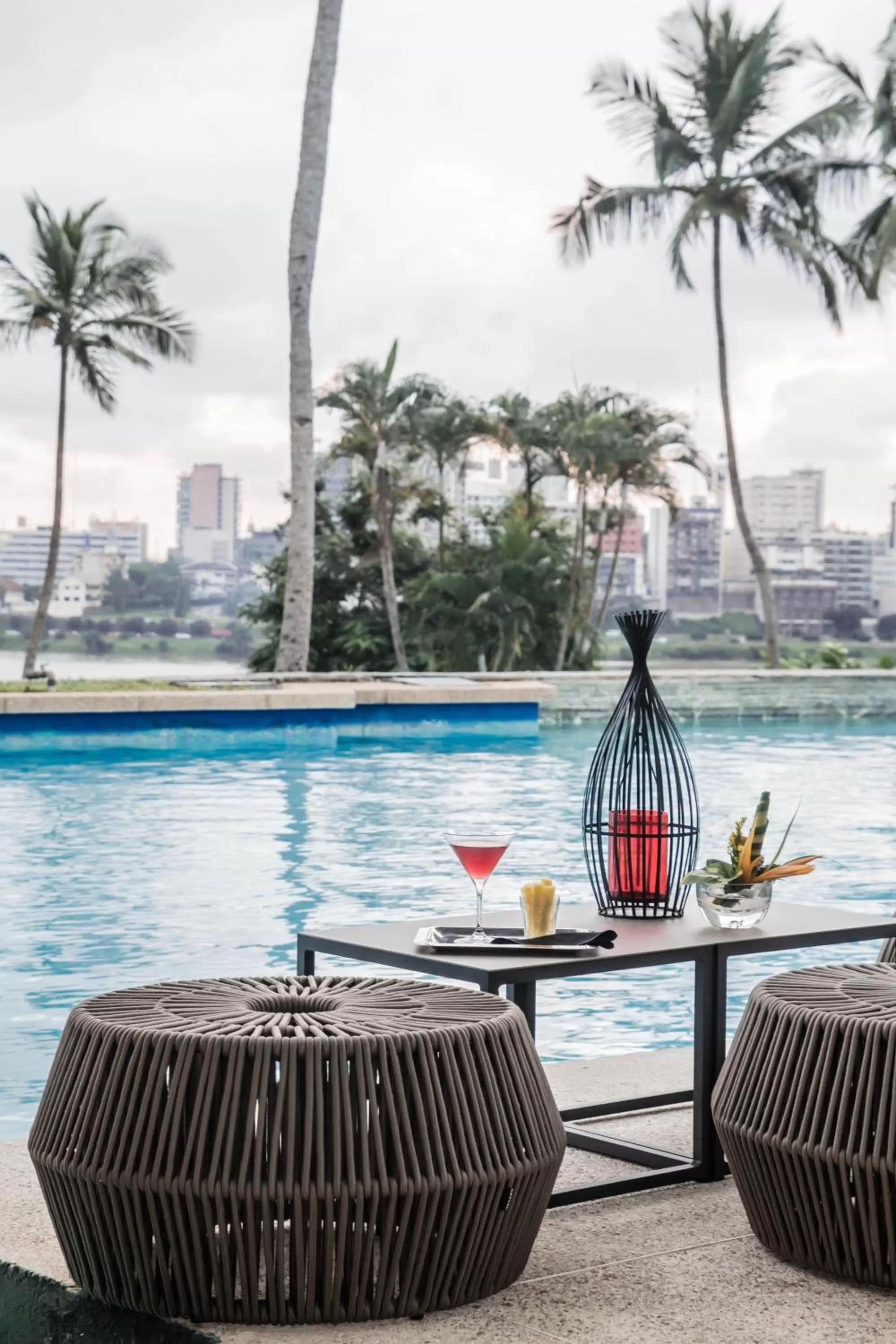 Swimming pool in Sofitel Abidjan Hotel Ivoire