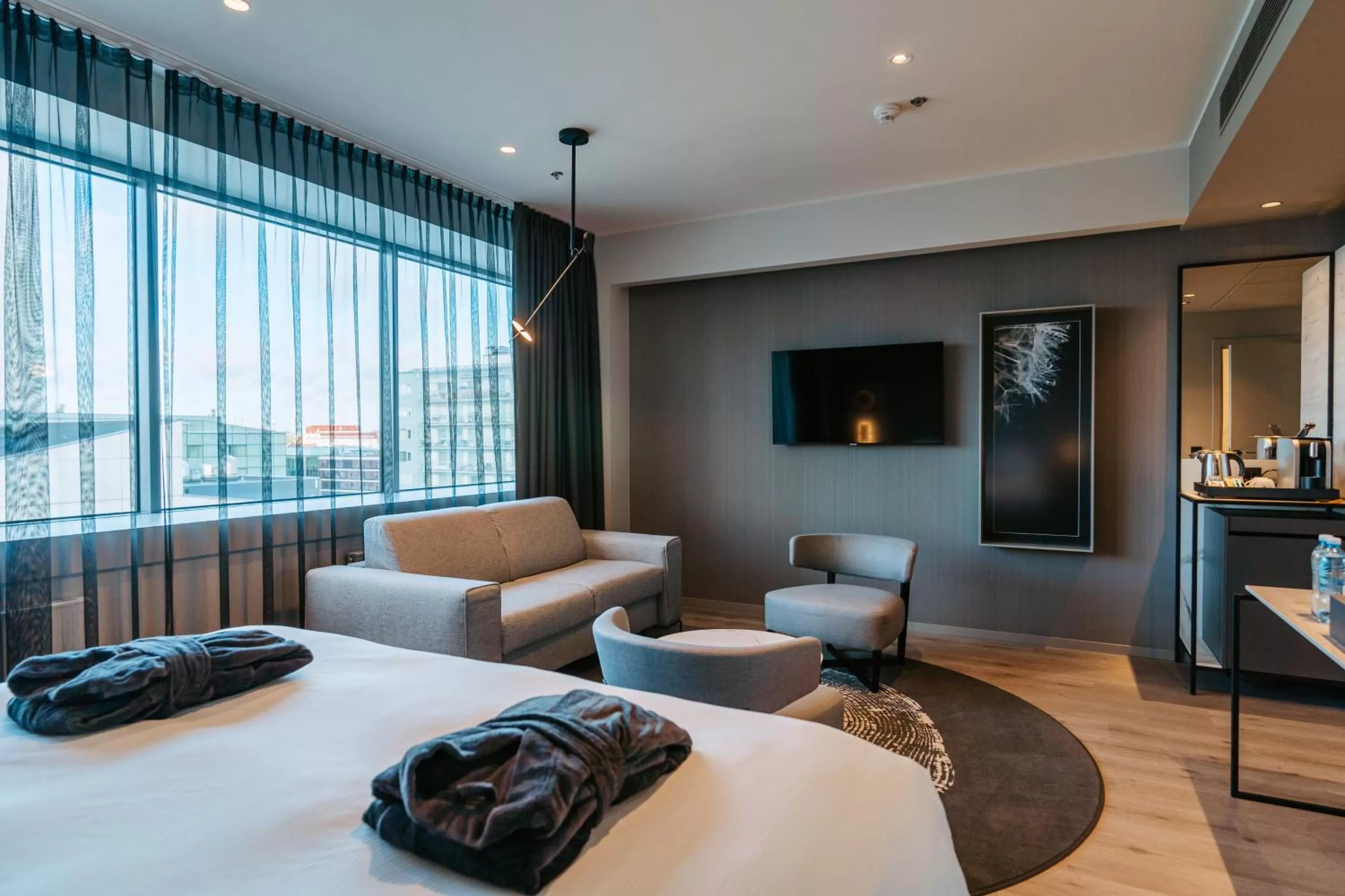 Photo of the whole room, Bed in Tallink City Hotel