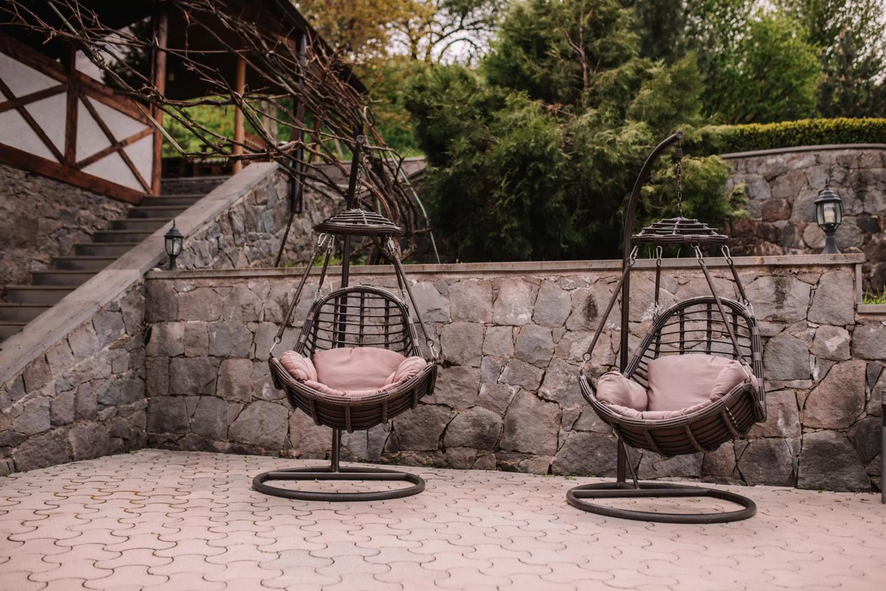 Patio in Laguna Hotel