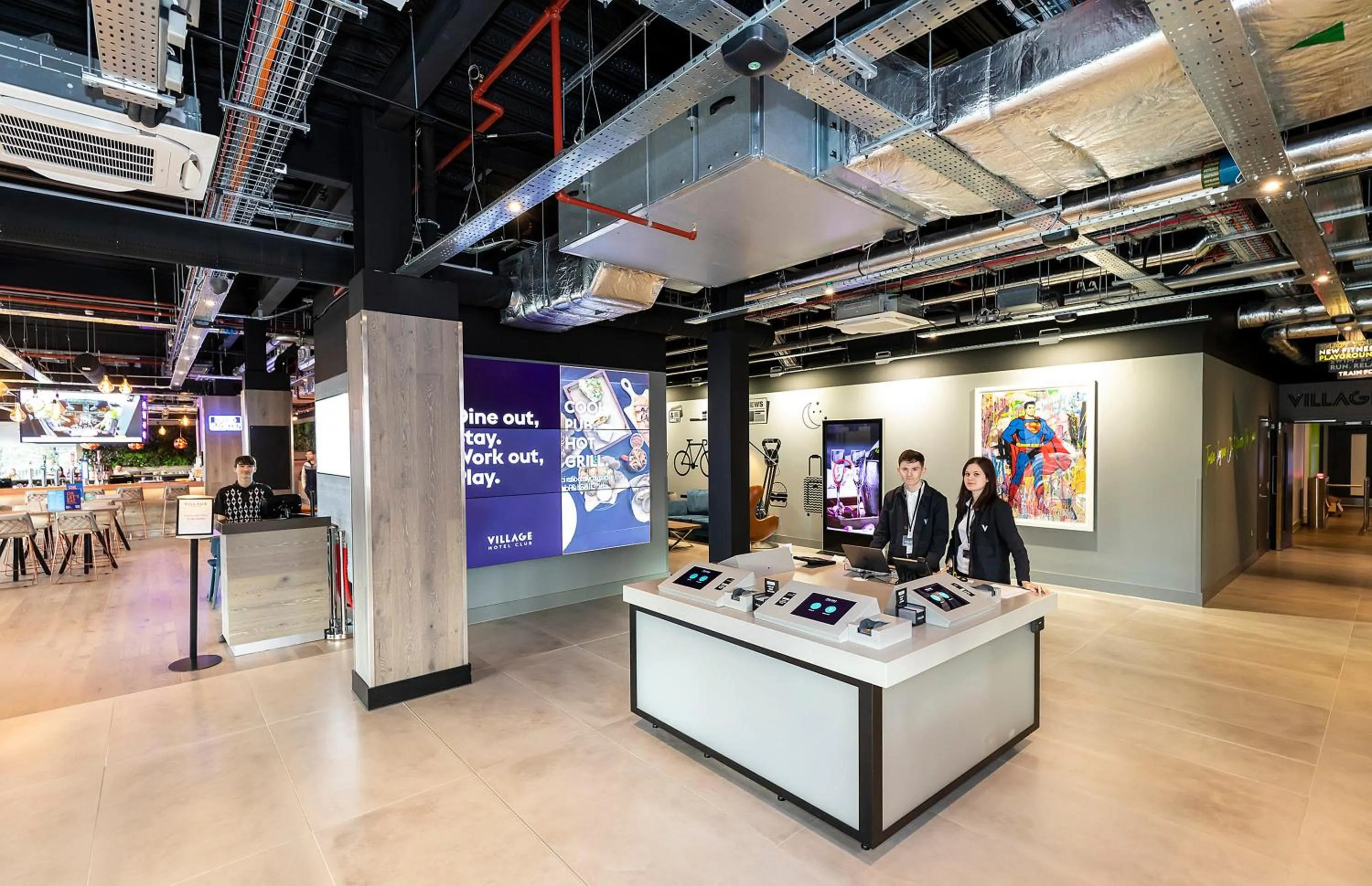 Lobby or reception in Village Hotel Basingstoke