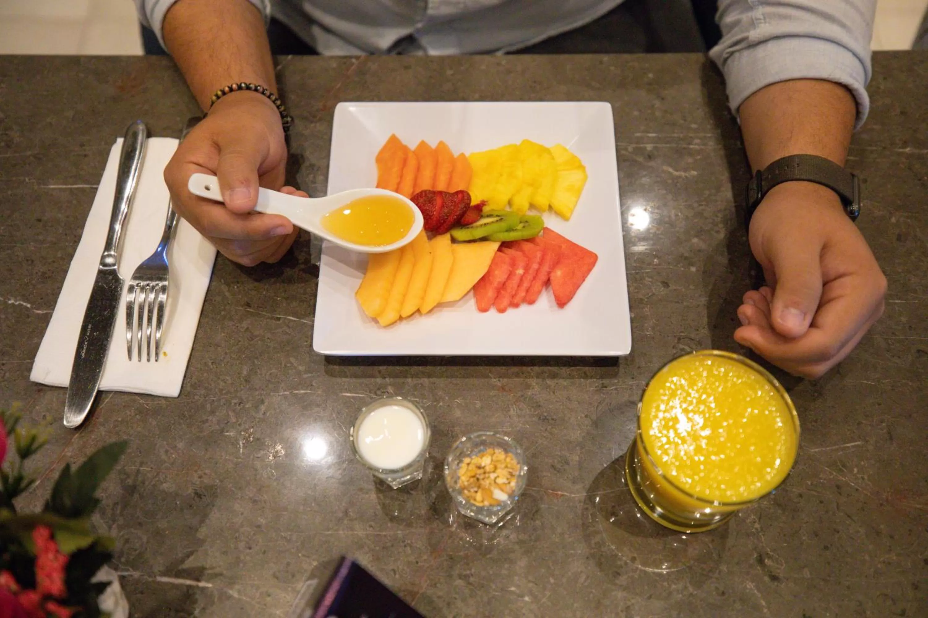 Restaurant/places to eat in Hyatt Place Saltillo