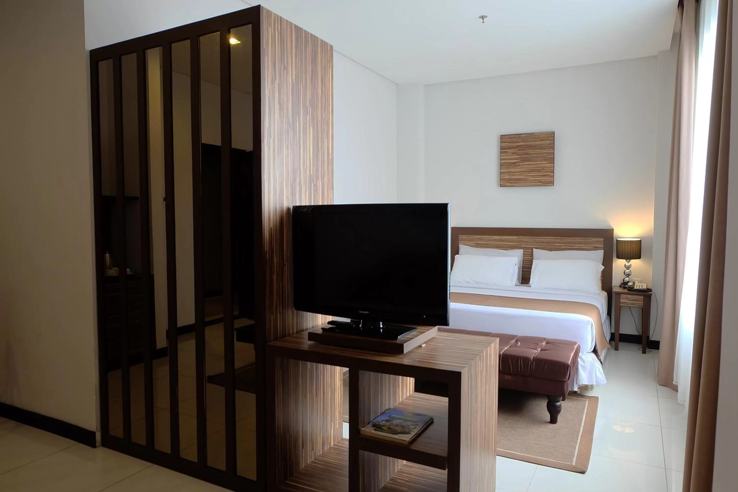 Bed in Royal Hotel Bogor