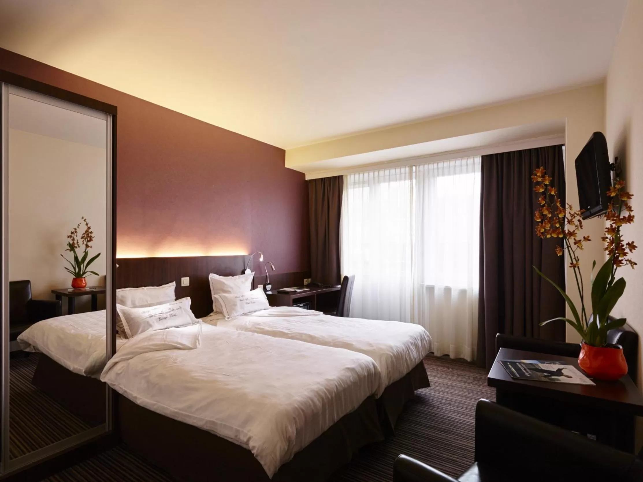 Bedroom, Bed in Hotel Europe